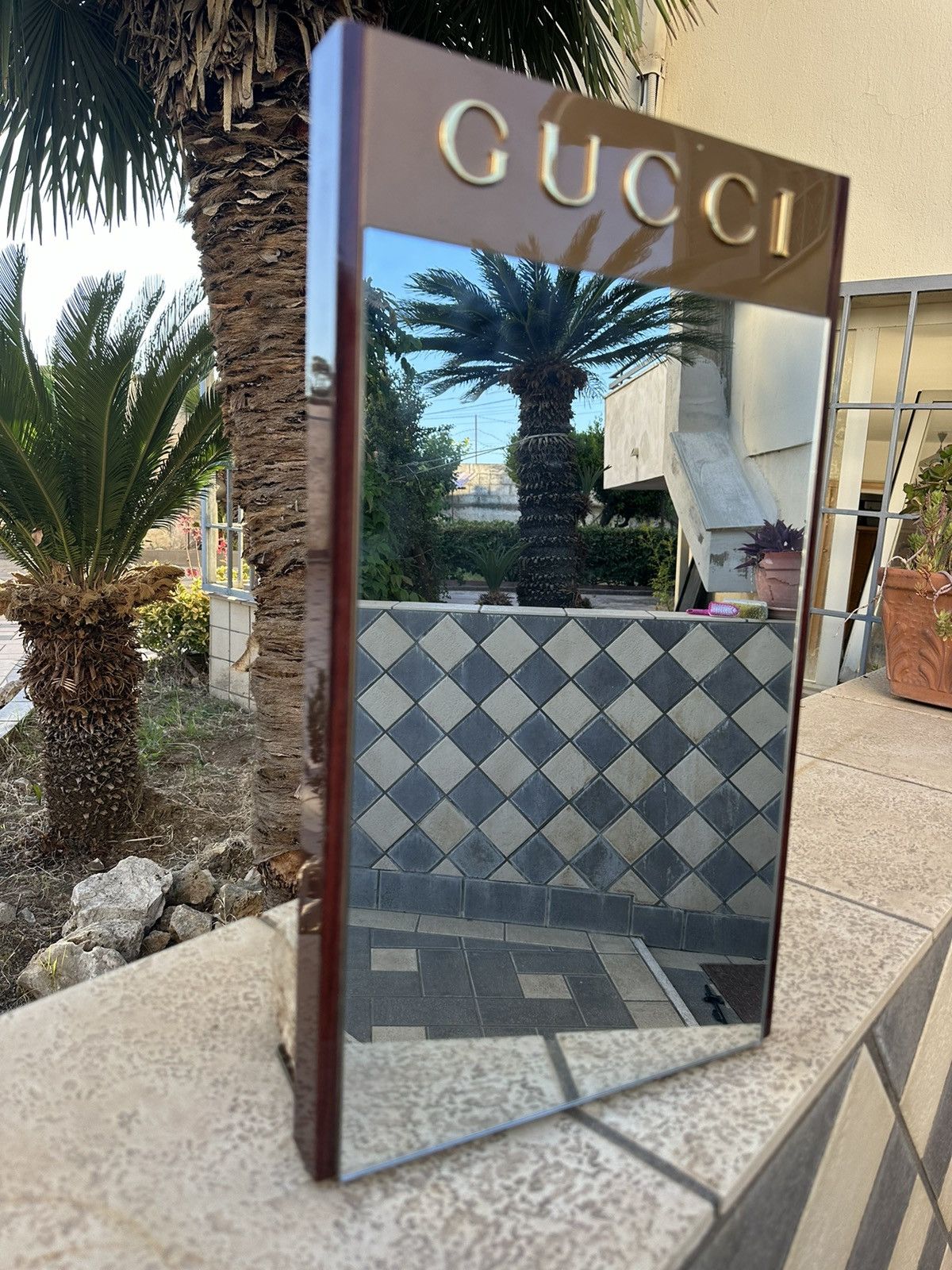Gucci 🪞🩷 Gucci Table Mirror Antique Vintage RARE Size ONE SIZE - 7 Thumbnail