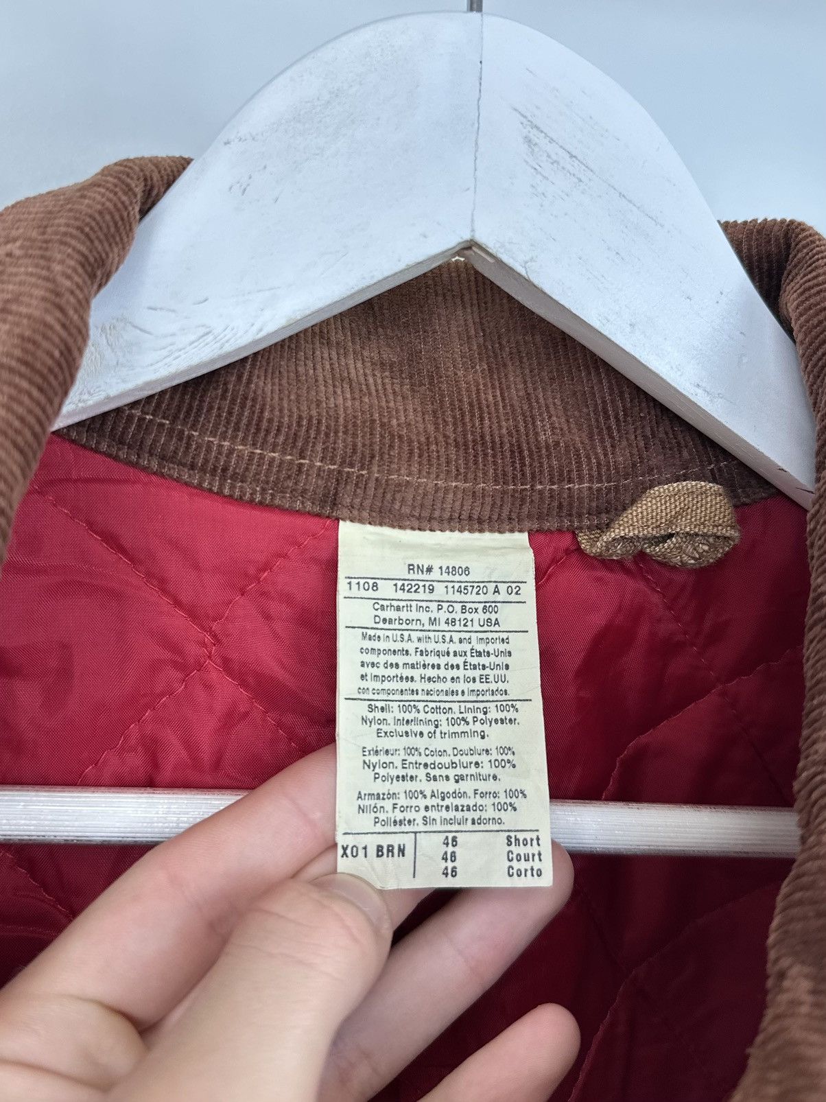 Carhartt Vintage 80s Carhartt USA Faded Utility Arctic Detroit Jacket Size US L / EU 52-54 / 3 - 18 Thumbnail