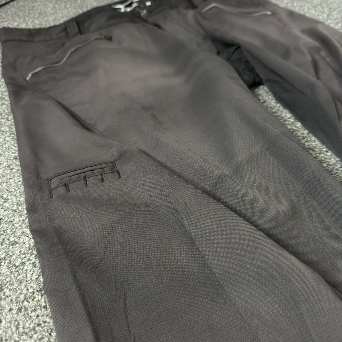 Oakley Vintage Oakley Skull Techwear Black Faded Gorpcore Archive Size US 36 / EU 52 - 4 Thumbnail