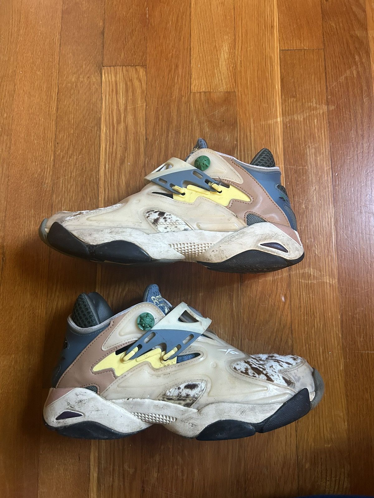 reebok x brain dead pump court