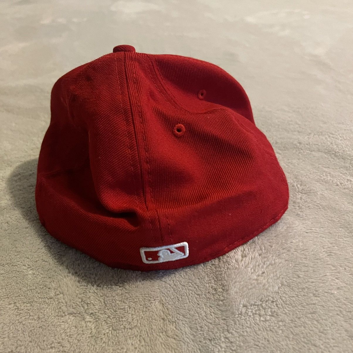 New Era New York Yankees Hat Men 7 1/2 Red Snapback Wool New Era MLB Size ONE SIZE - 5 Thumbnail