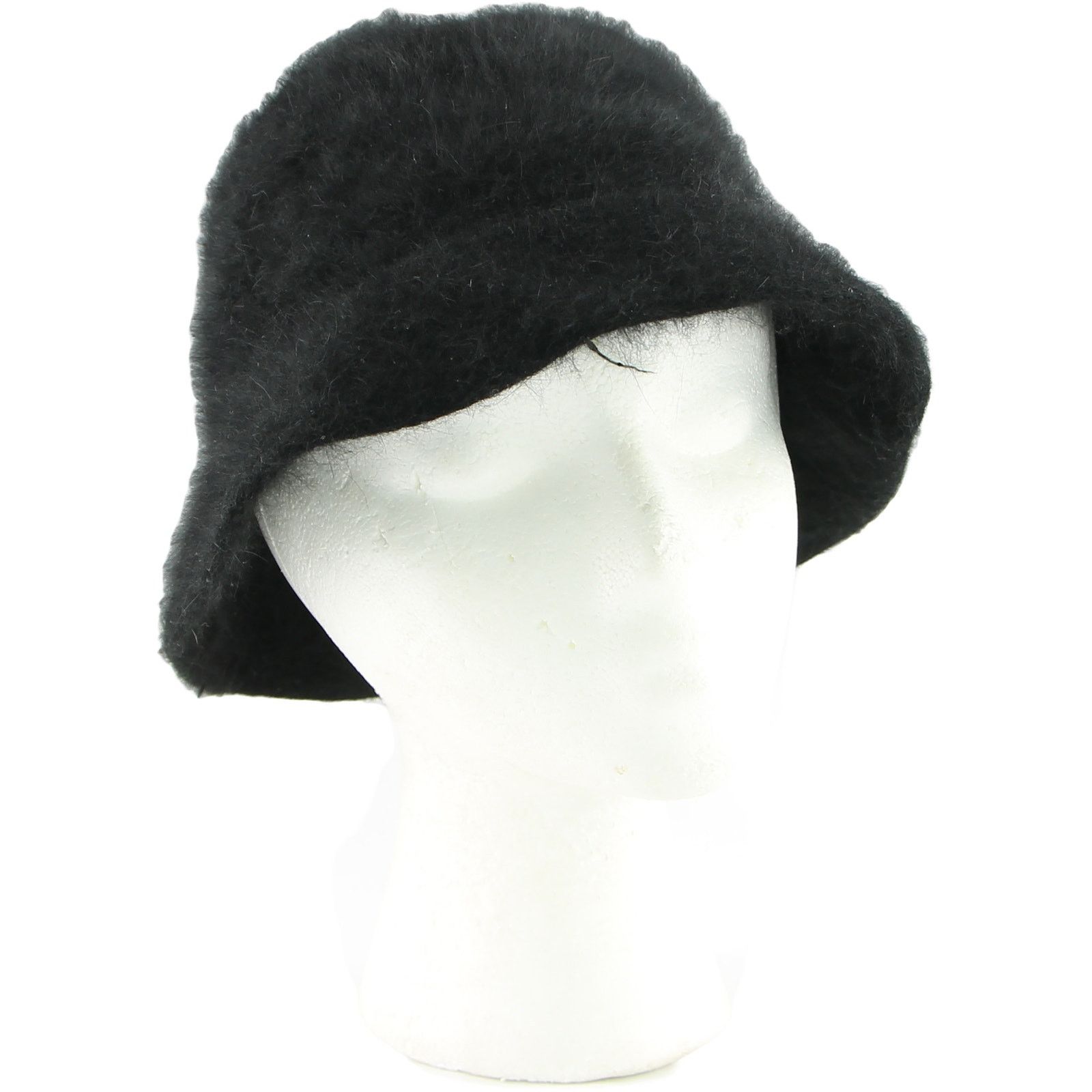Blank Angora Blend Fuzzy Bucket Hat Blank Angora Blend Fuzzy Bucket Hat main image 3