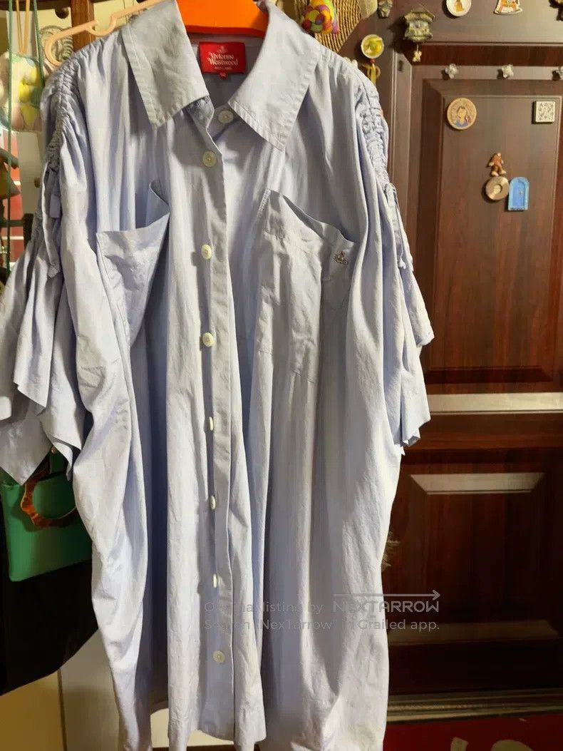 Vivienne Westwood Vivienne Westwood Loose Blue Dress Size XS / US 0-2 / IT 36-38 - 1 Thumbnail