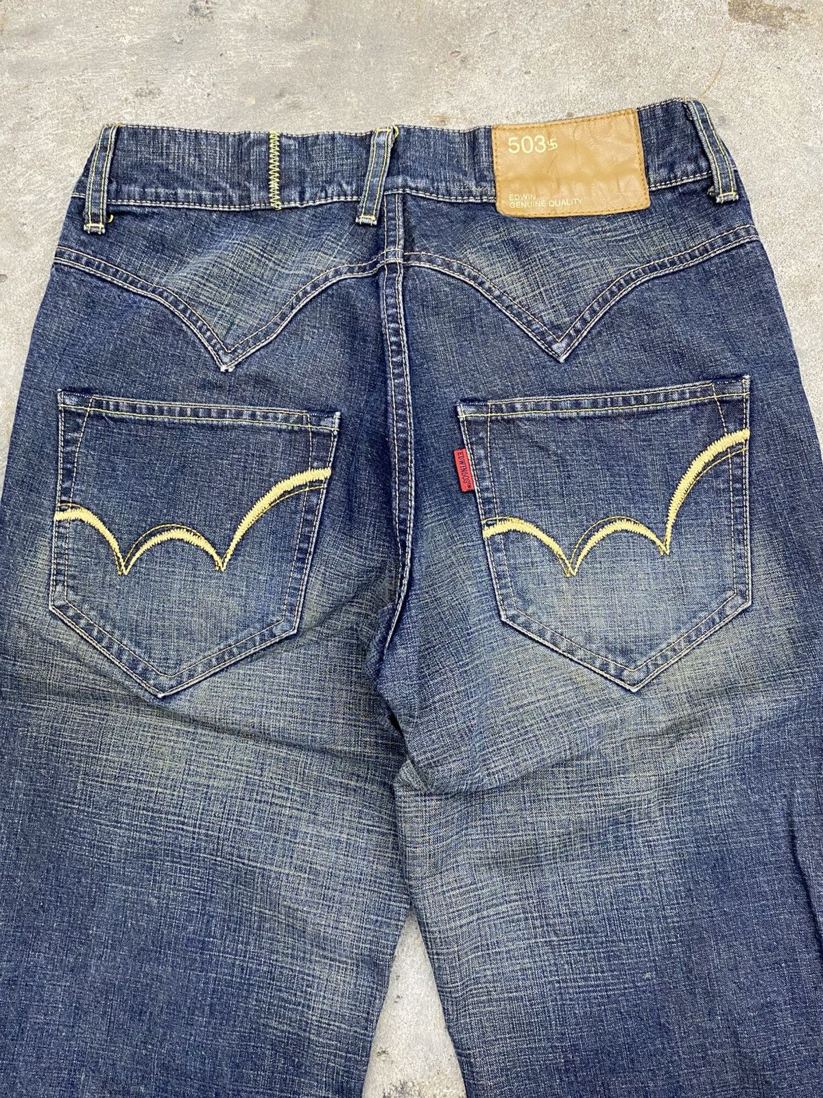 Edwin × If Six Was Nine × Le Grande Bleu (L.G.B.) 💥bindding offer💥 flared vintage edwin western pant Size US 30 / EU 46 - 4 Thumbnail