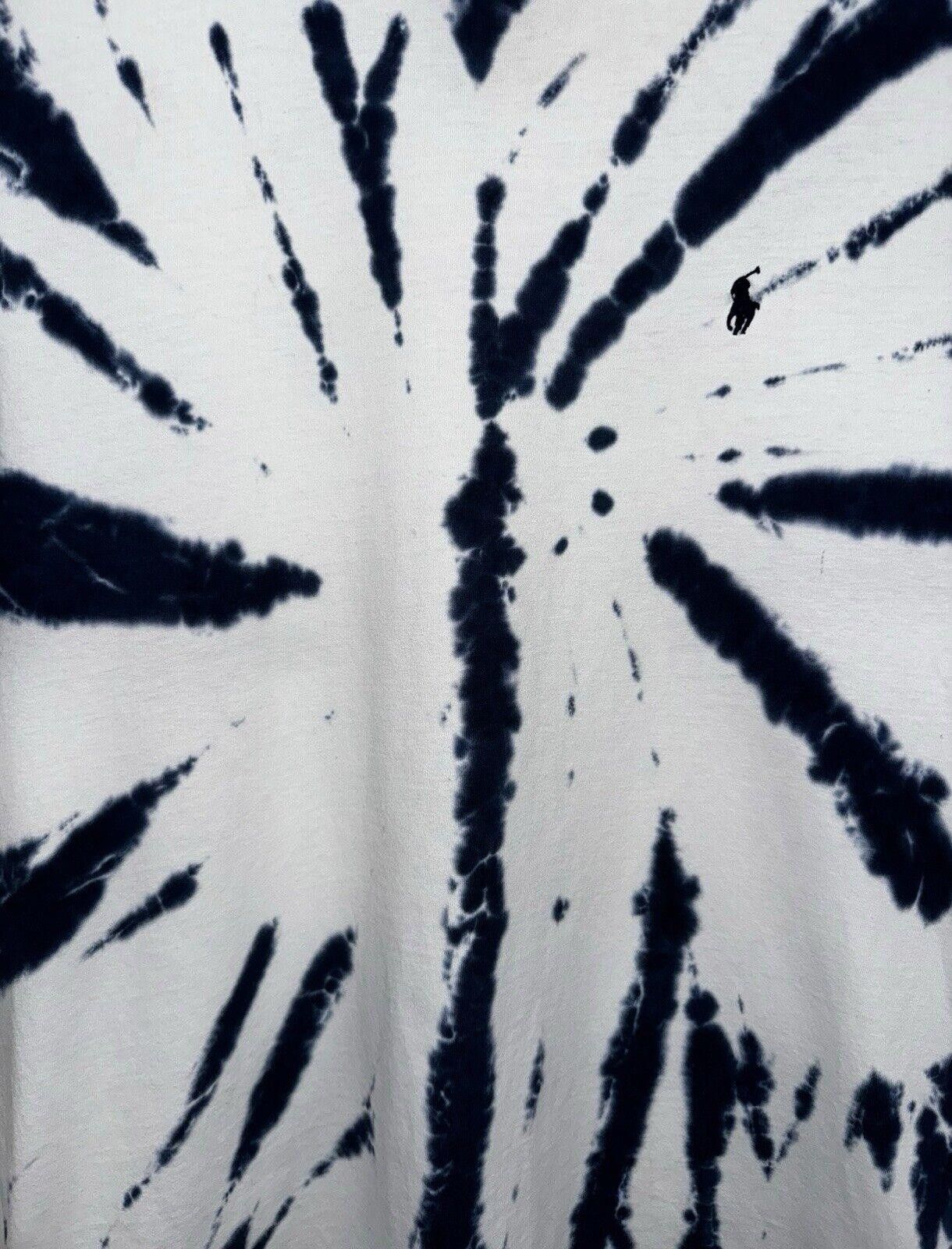 Polo Ralph Lauren Polo Ralph Lauren Men's Navy Tie Dye Crew-Neck Shirt Kids XL Size US XXS / EU 40 - 2 Thumbnail