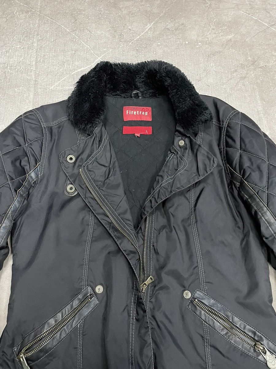 If Six Was Nine Rare fur black opium hysteric glamour style biker jacket 🧥 Size US M / EU 48-50 / 2 - 5 Thumbnail
