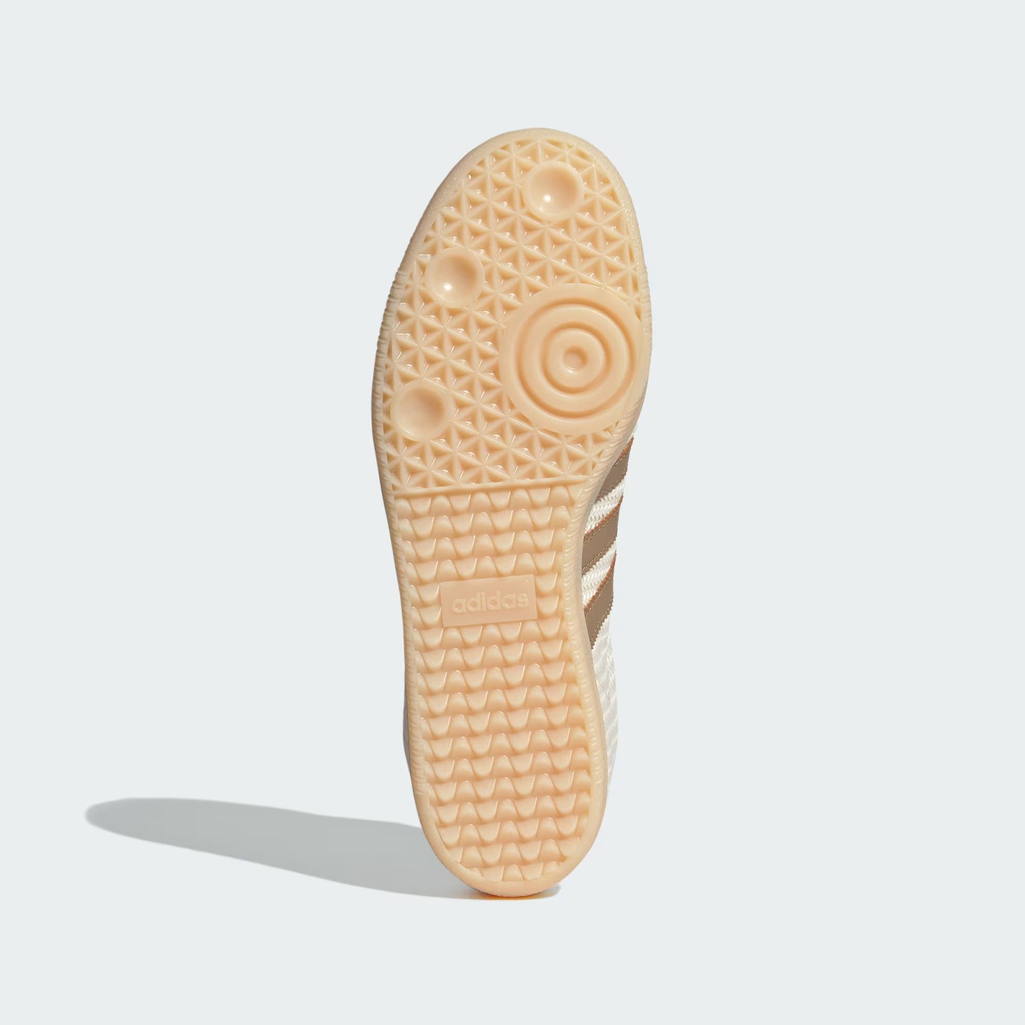 Adidas o1mle0426 Unisex Samba Low-Top Sneakers in Cream Size US 6.5 / EU 39-40 - 3 Thumbnail