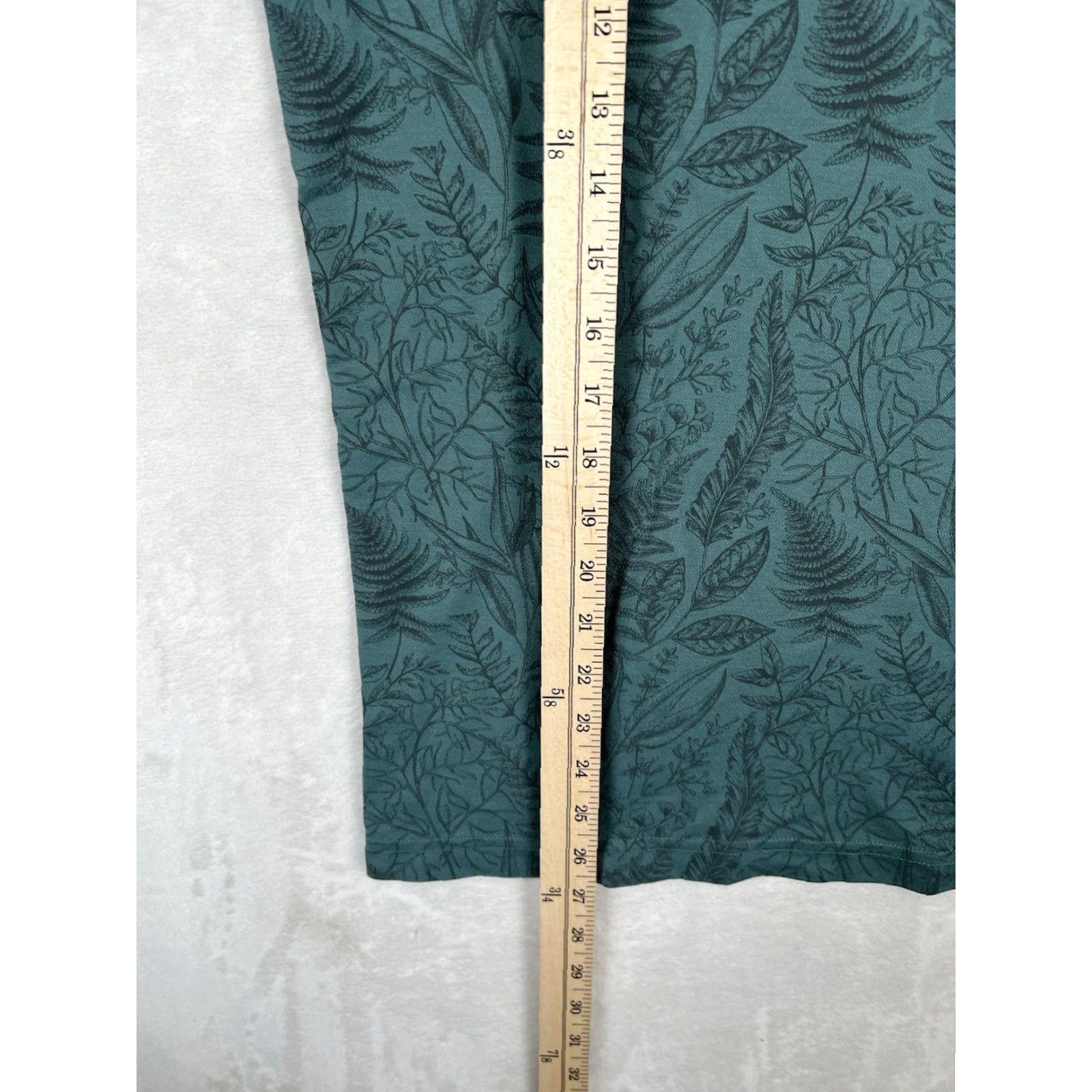 TravisMathew Travis Mathew Polo Shirt Green Leaf Floral Collared M Men's Regular Golf Casual Activewear Polo Shirt Size US M / EU 48-50 / 2 - 5 Thumbnail