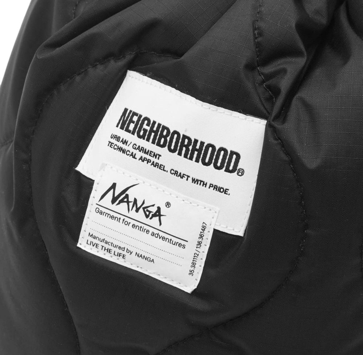 Neighborhood Neighborhood Nanga Drawstring Bag Size ONE SIZE - 3 Thumbnail