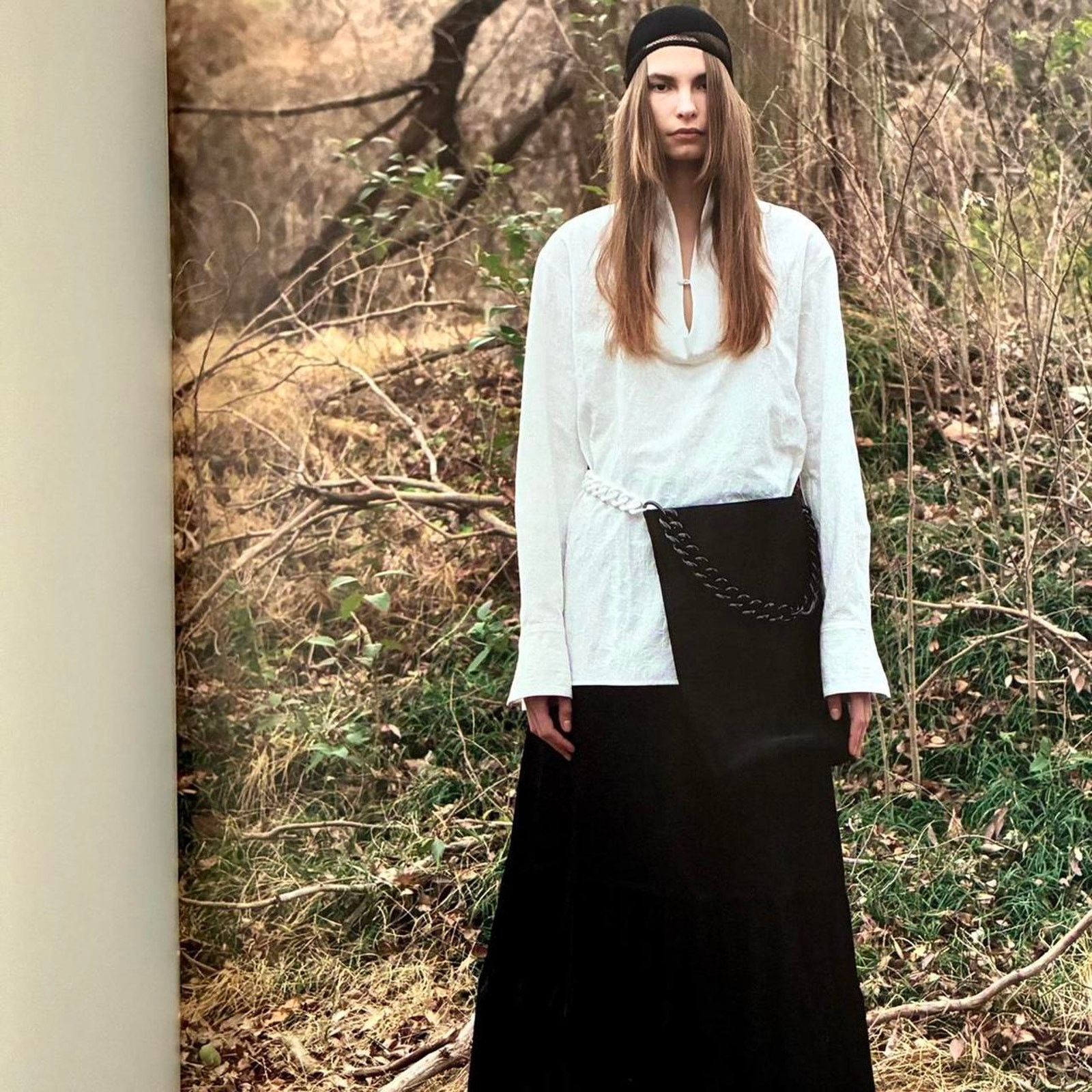 Japanese Brand × Y's × Yohji Yamamoto Y’s pink by Yohji Yamamoto A / W 2019-20 look book catalog Size ONE SIZE - 3 Thumbnail