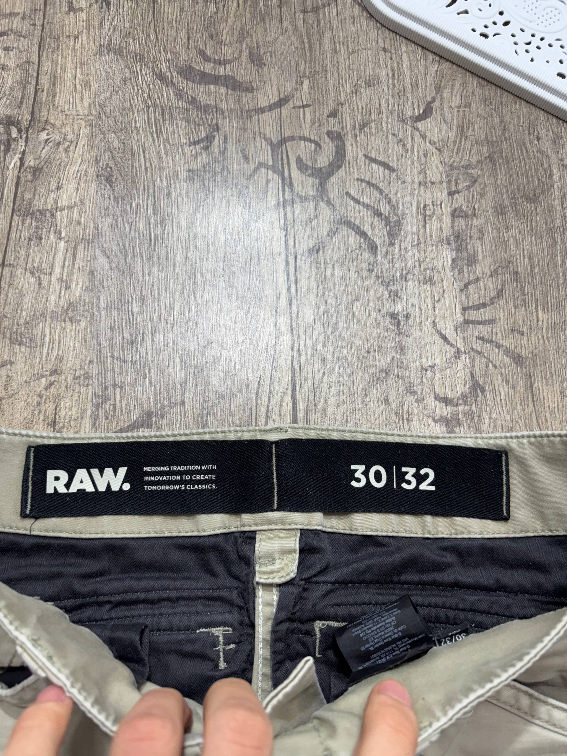 G-Star G-Star RAW Rovic Zip 3D Straight Tapered Cargo Pants Trouser Size US 30 / EU 46 - 10 Thumbnail