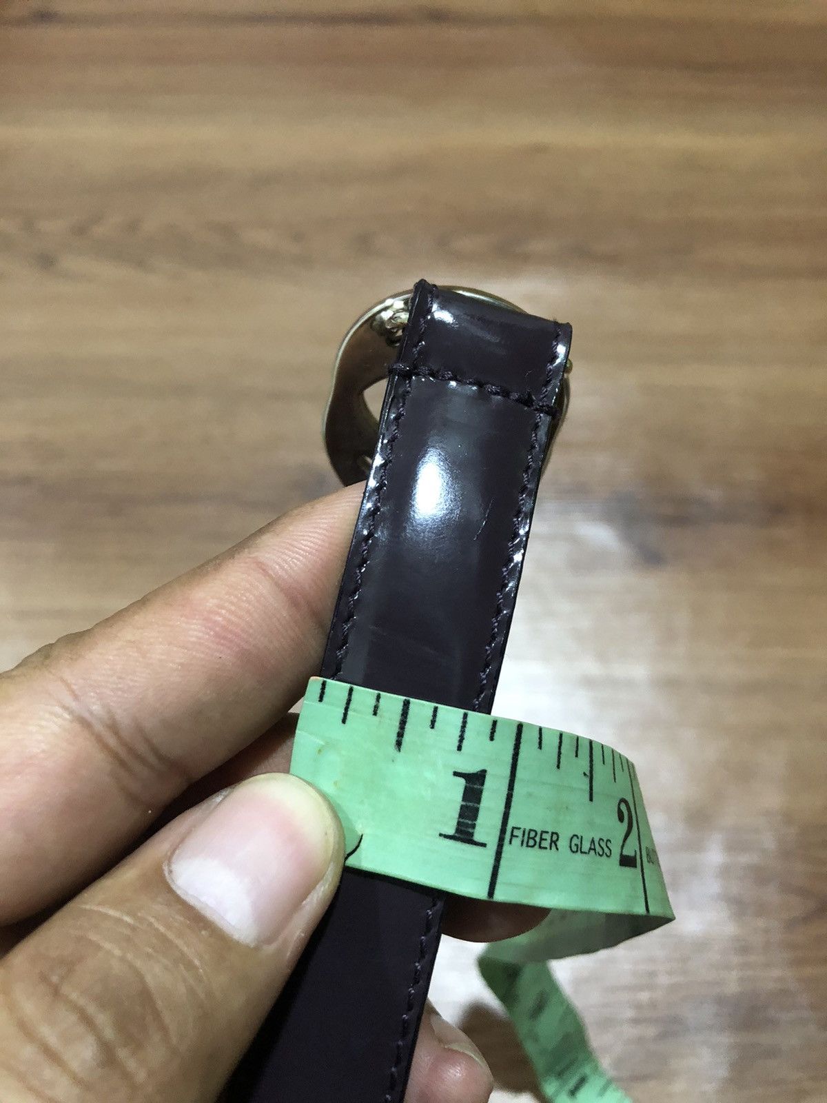 Gucci Vintage Gucci GG Buckle Belt Size ONE SIZE - 8 Thumbnail