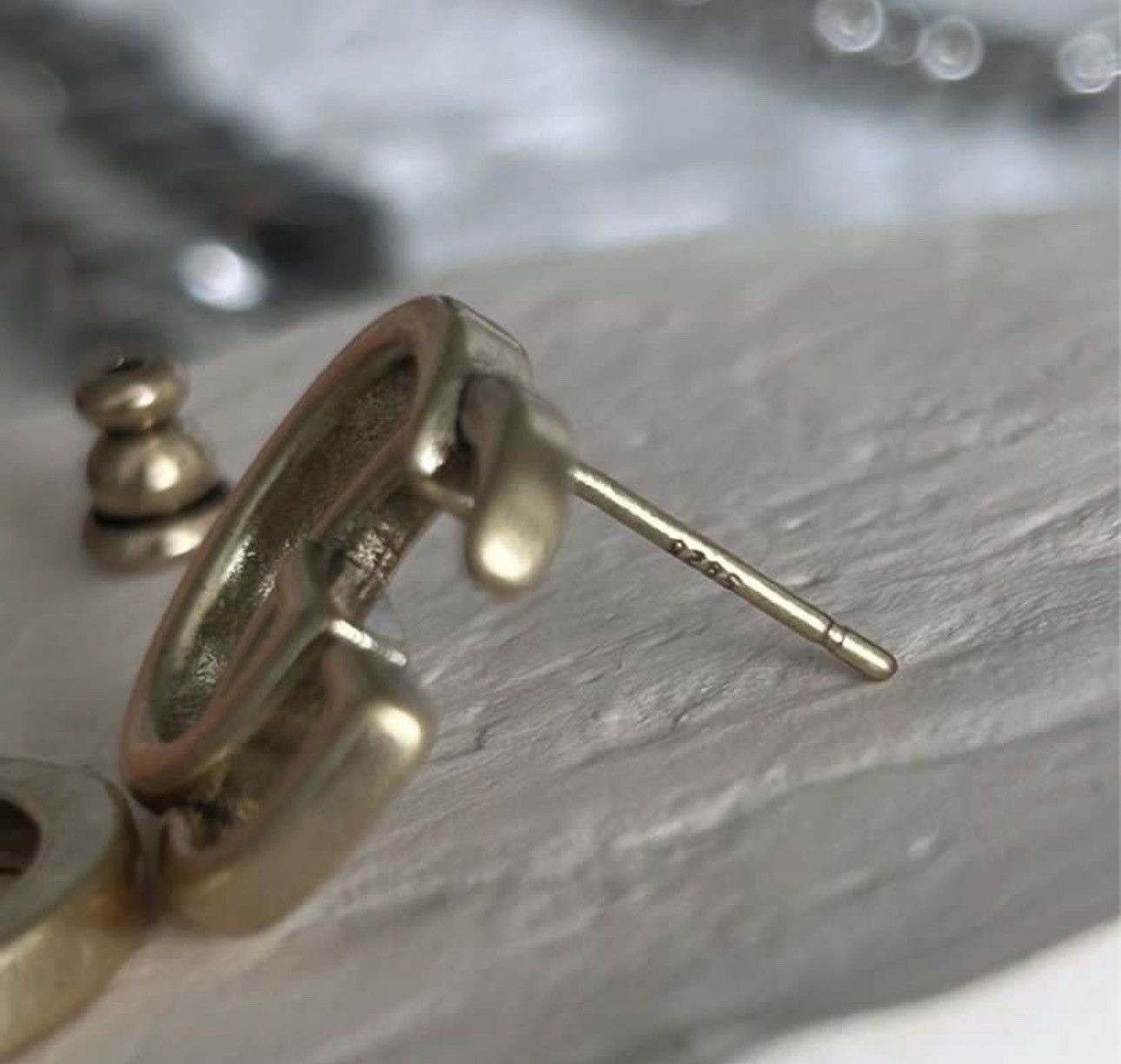 Gucci Authentic Gucci double GG earrings Size ONE SIZE - 4 Thumbnail