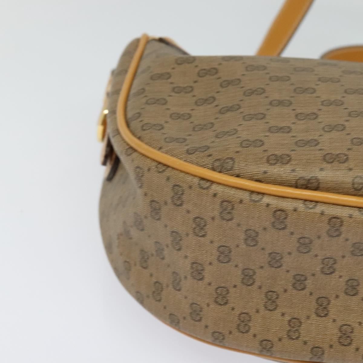 Gucci GUCCI Micro GG Supreme Shoulder Bag Pvc Beige Gold 001 115 Size ONE SIZE - 10 Thumbnail