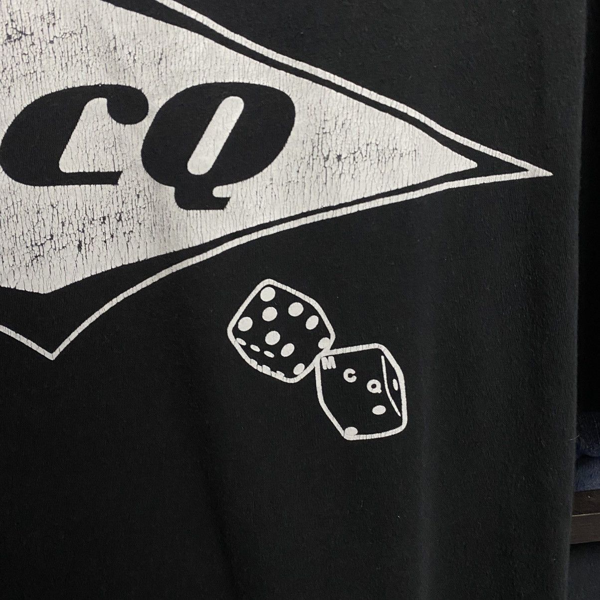 MCQ Luxury Mcq Alexander McQueen Big Logo designer tee size L Size US L / EU 52-54 / 3 - 4 Thumbnail