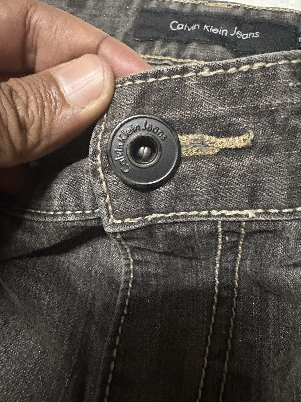 Calvin Klein Calvin Klein Streetwear Flared Denim Size US 32 / EU 48 - 12 Thumbnail