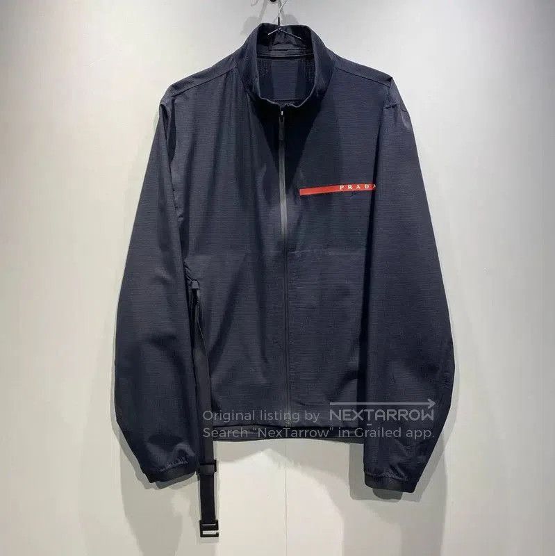 Prada Prada Men's Black Polyester Jacket. Size US M / EU 48-50 / 2 - 1 Thumbnail