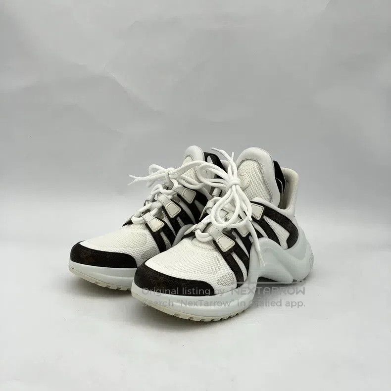Louis Vuitton Louis Vuitton Archlight Color-Block Floral Lace-Up Casual Size US 5.5 / IT 35.5 - 1 Thumbnail