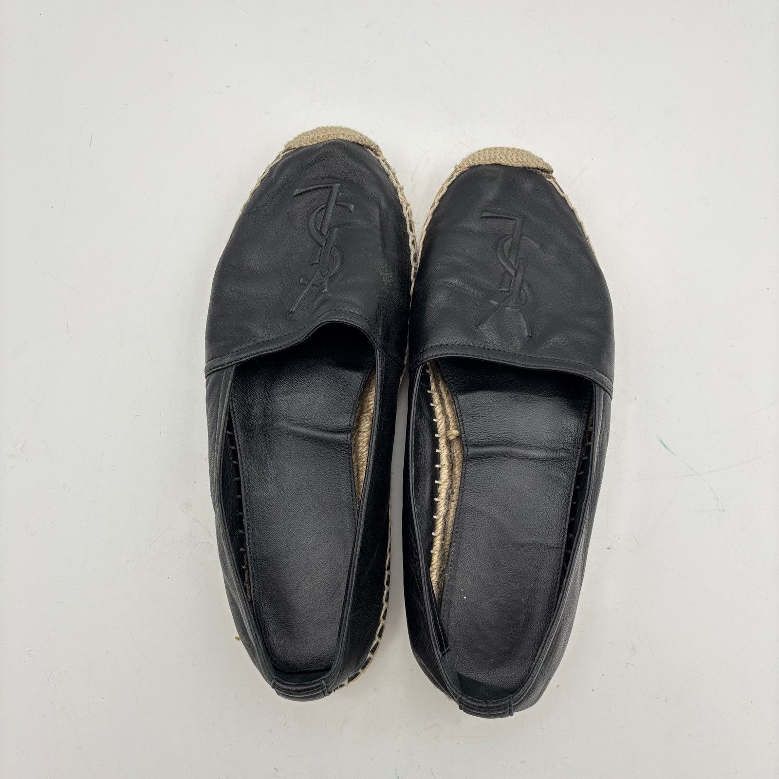 Saint Laurent Paris YSL Saint Laurent Logo Leather Espadrille Shoes Men 43 US 10 Size US 9 / IT 39 - 6 Thumbnail
