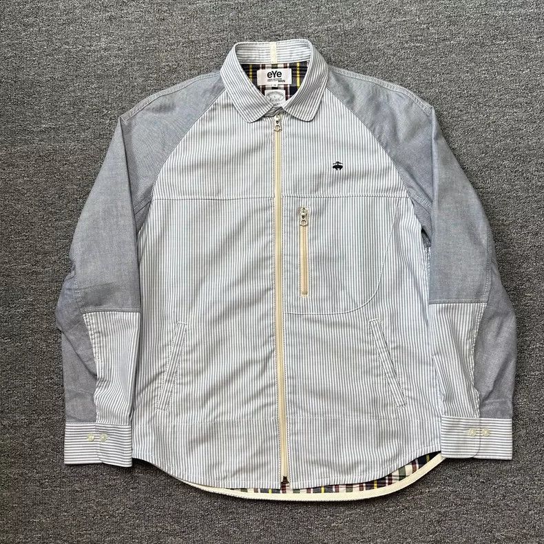Junya Watanabe JUNYA WATANABE MAN x Brooks Brothers Shirt Jacket - dmc Size US S / EU 44-46 / 1 - 1 Thumbnail