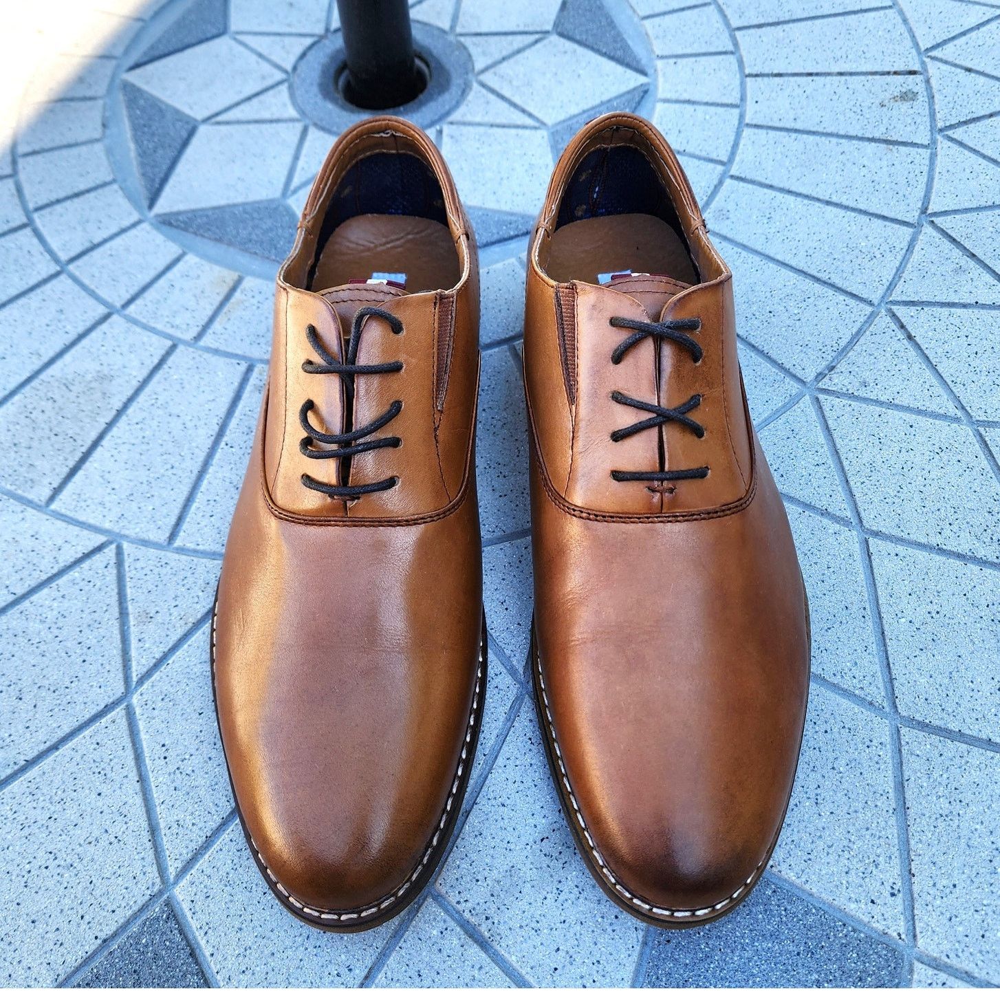 Steve Madden Steve Madden Waldorf Leather Oxford Dress Shoes 9.5 Size US 9.5 / EU 42-43 - 2 Thumbnail