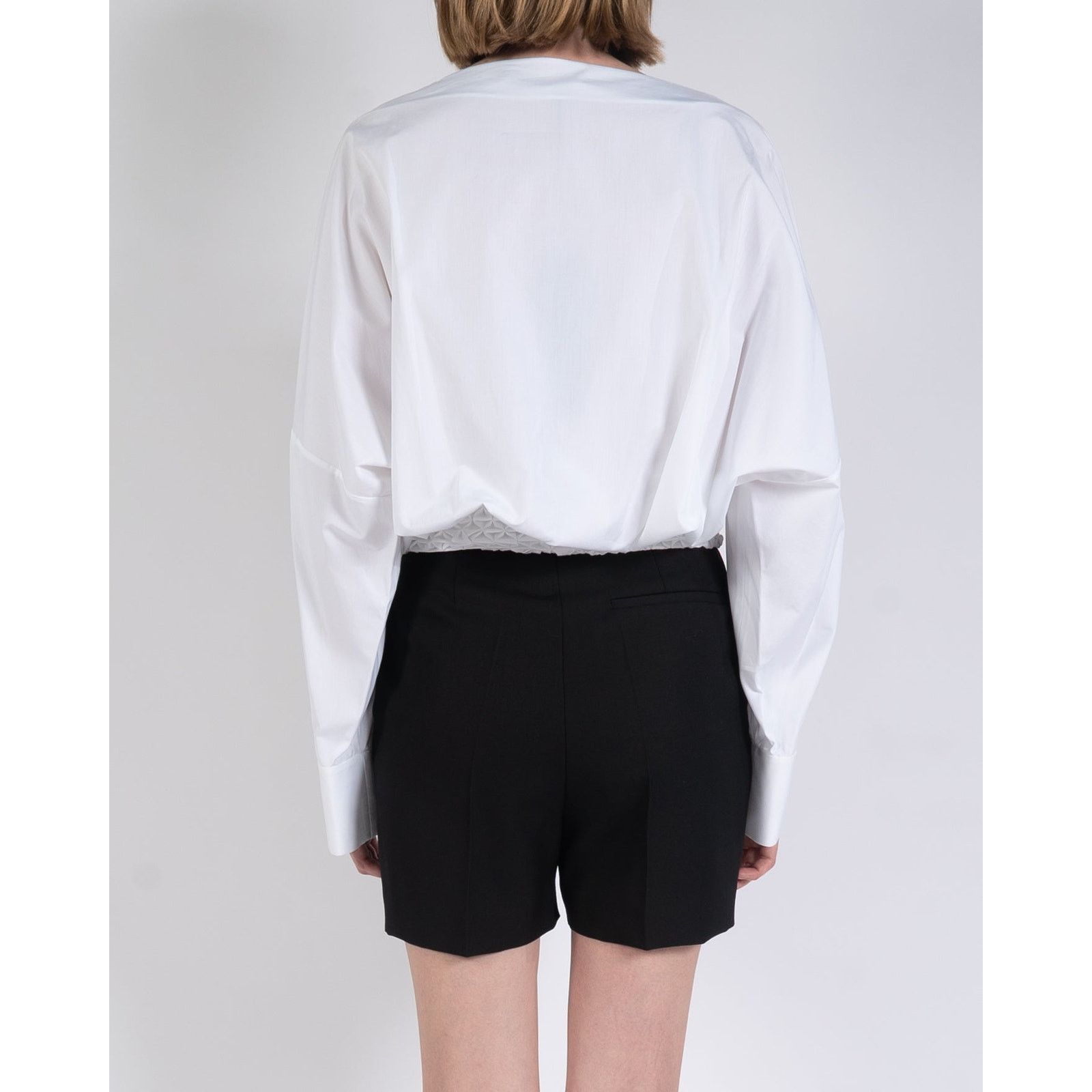 Haider Ackermann SS17 White Boatneck Shirt Top Size XS / US 0-2 / IT 36-38 - 6 Thumbnail