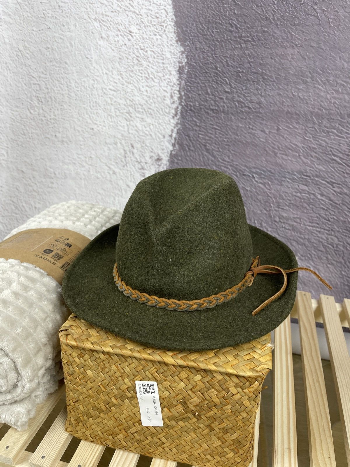 Vintage Bollman USA The natural 100% wool made in USA hat vintage Size ONE SIZE - 3 Thumbnail