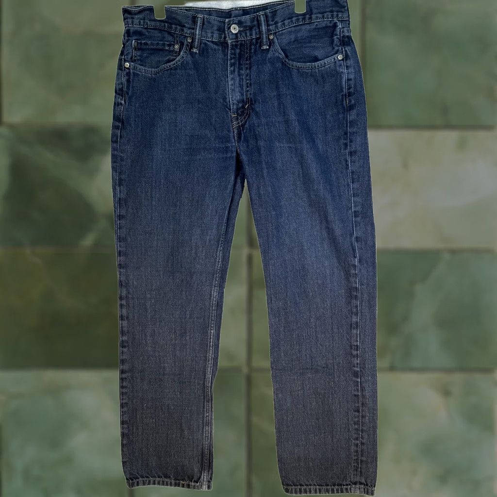 Levi's VINTAGE Levi’s 514 Jeans Mens 34x30 Blue Straight Fit Denim Mid Rise 5 Pocket Zip Fly Size US 34 / EU 50 - 1 Thumbnail