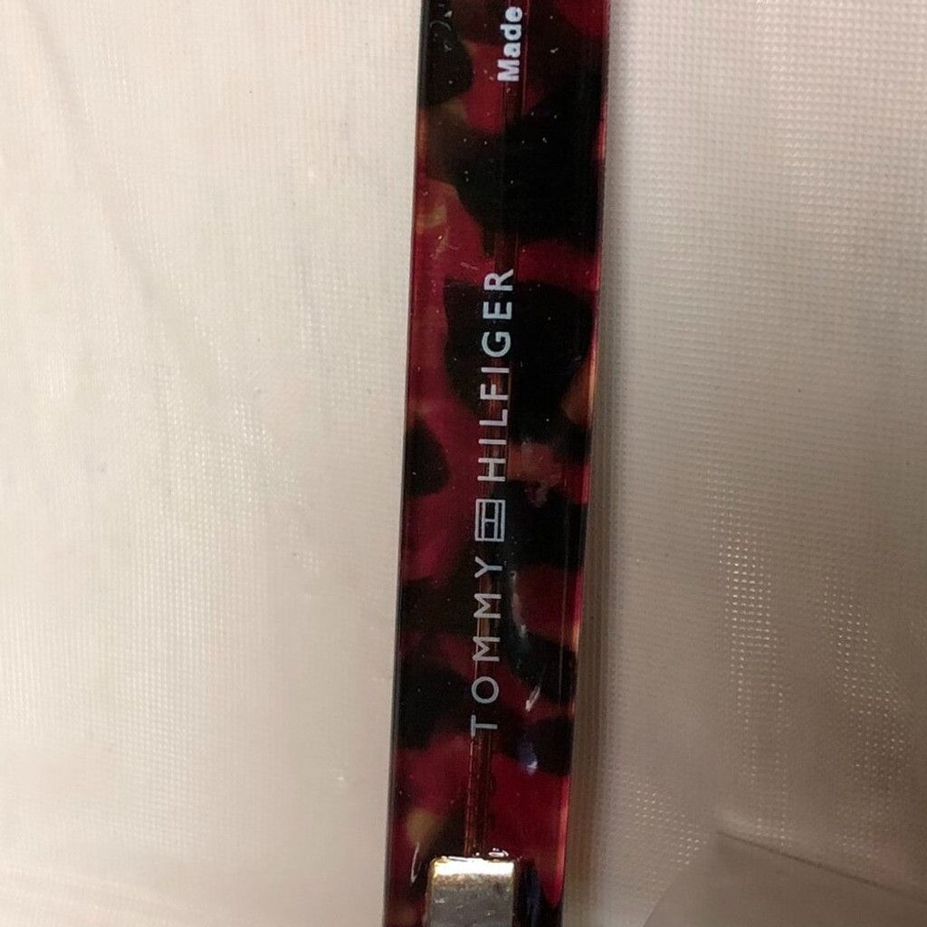 Tommy Hilfiger Tommy Hilfiger Red & Black Cat-Eye Sunglasses Size ONE SIZE - 4 Thumbnail