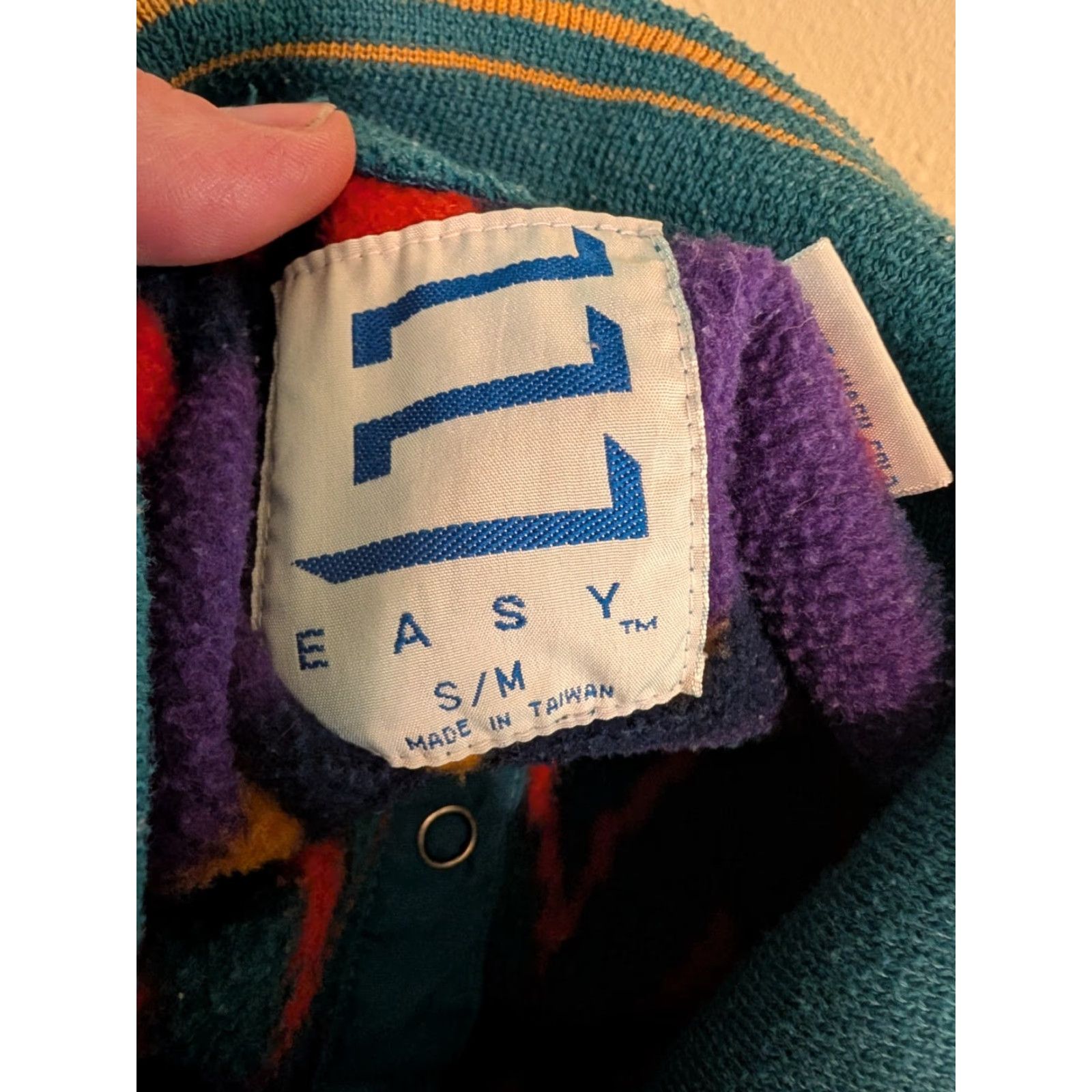 Other Synchilla Pullover Jacket 90s Multicolor Fleece S/M Size US M / EU 48-50 / 2 - 4 Thumbnail
