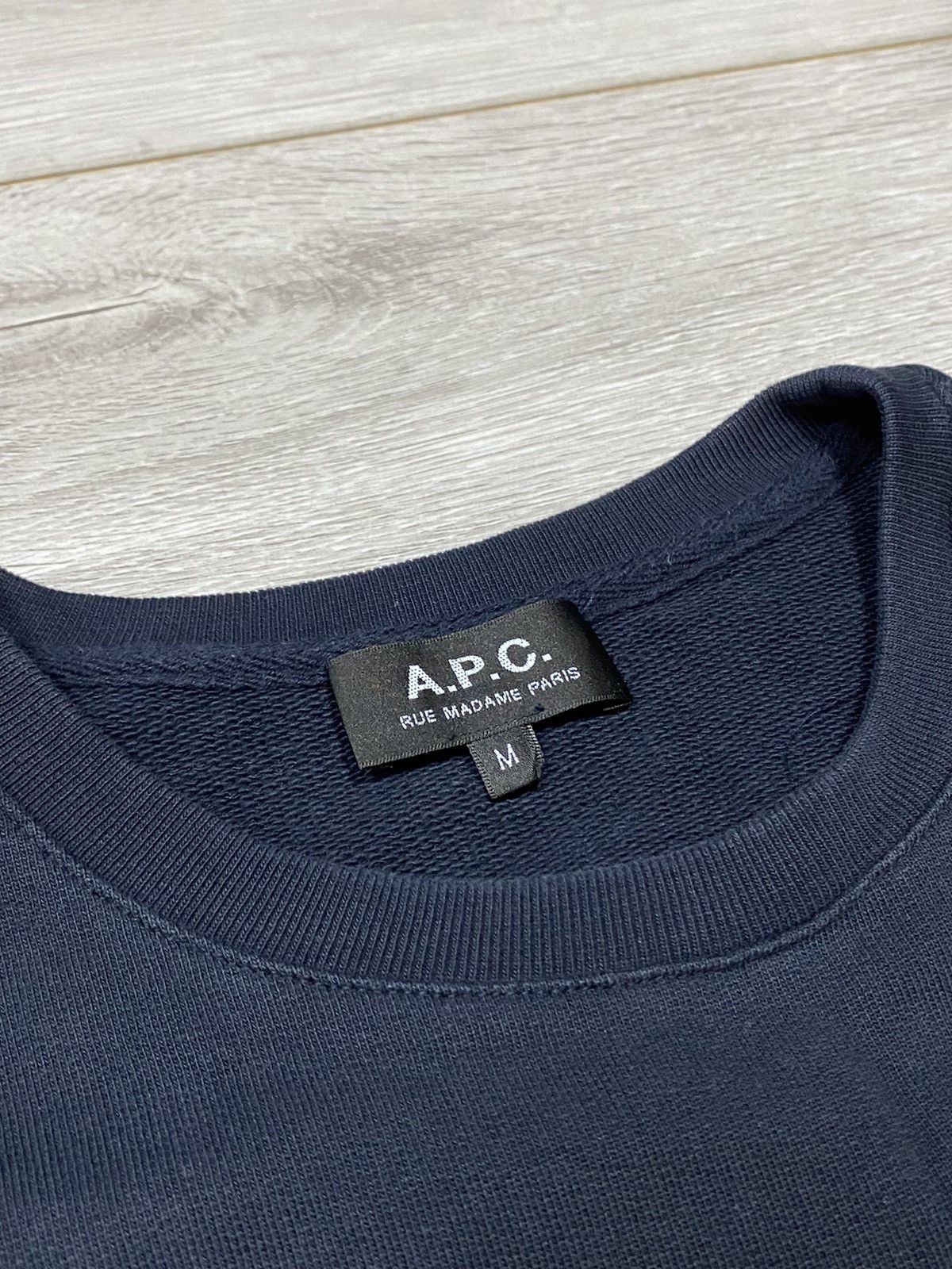 A.P.C. A.P.C. big 3D logo sweatshirt Size US M / EU 48-50 / 2 - 4 Thumbnail