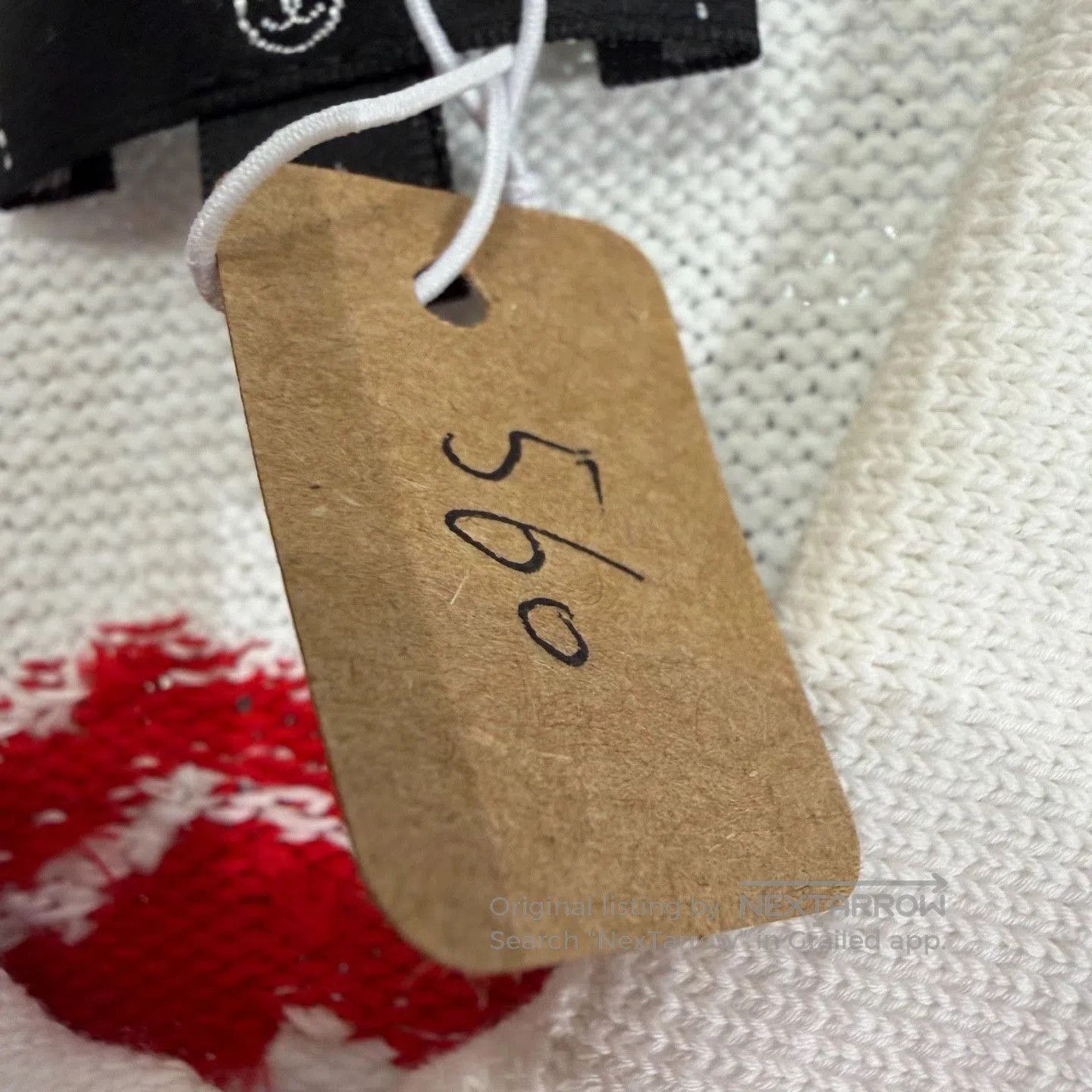 Chanel Chanel Beach Collection Red White Knit Polo. Size XS / US 0-2 / IT 36-38 - 5 Thumbnail