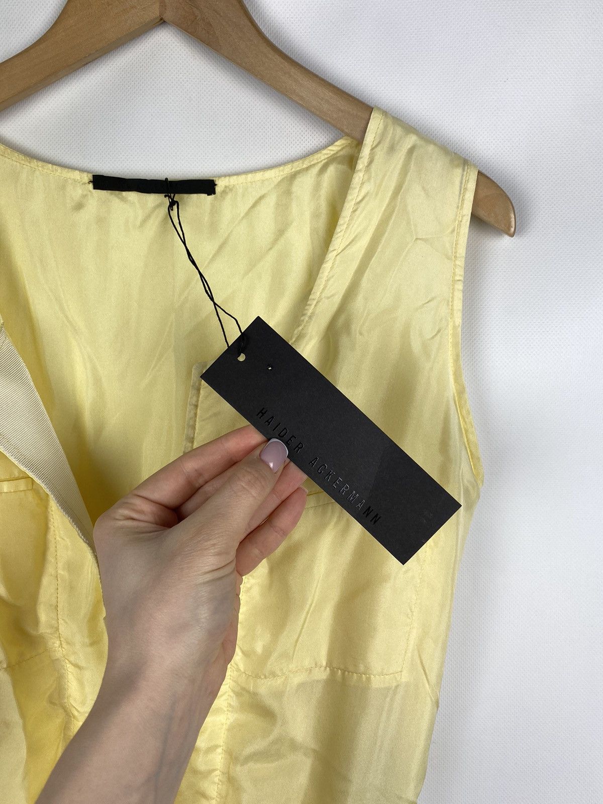 Haider Ackermann BNWT! Haider Ackermann ladies silk sleeveless dress Size XS / US 0-2 / IT 36-38 - 14 Thumbnail