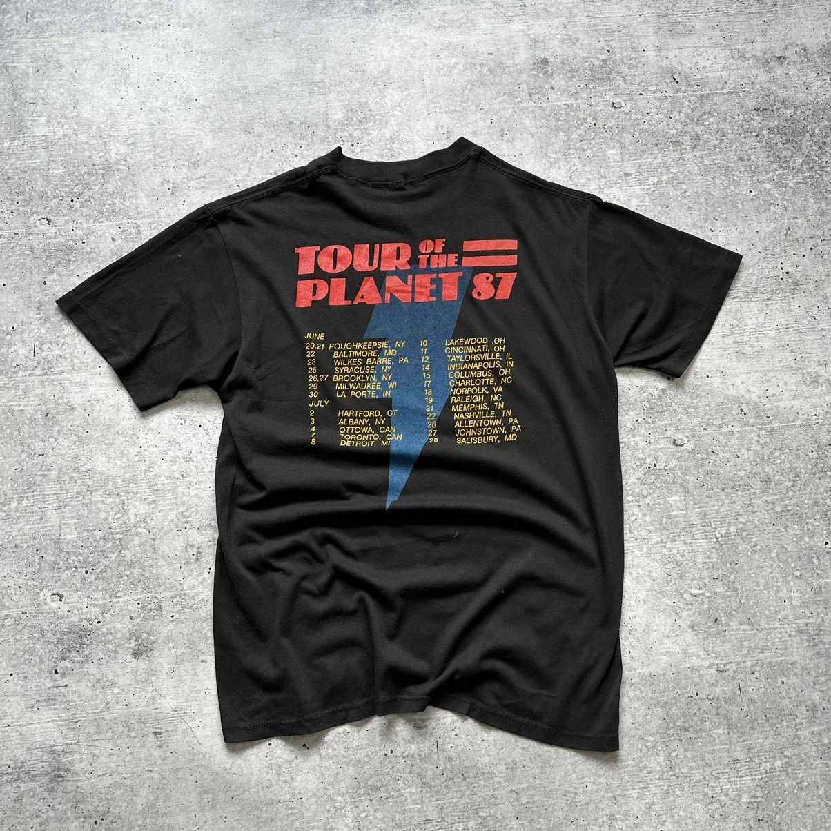 Band Tees Frehley's Comet Tour of the Planet Shirt 1987 Ace Frehley Size US M / EU 48-50 / 2 - 11 Thumbnail