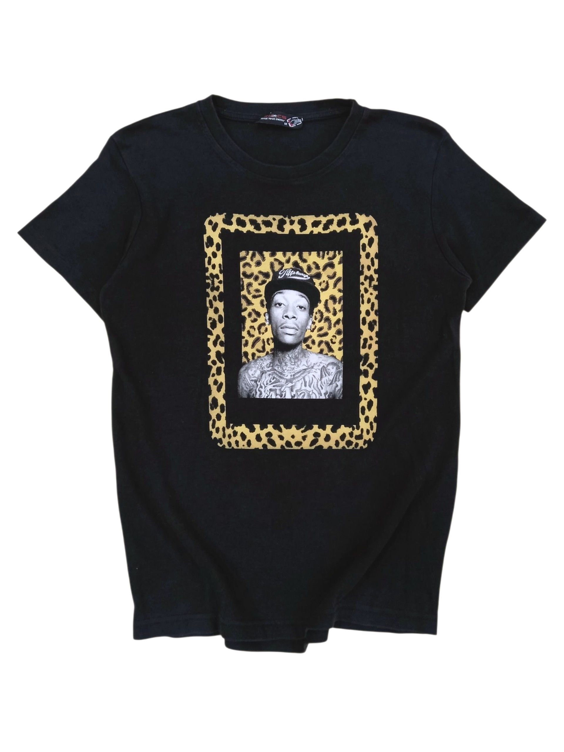 Wiz Khalifa Wiz Khalifa Box Potrait Leopard Graphic Tee Size US S / EU 44-46 / 1 - 1 Thumbnail