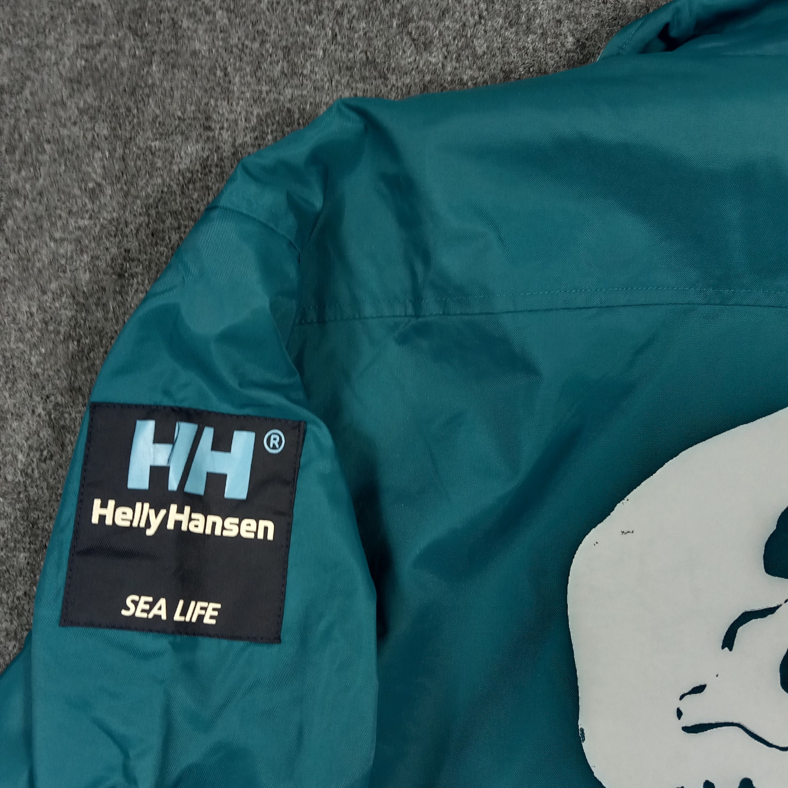 Helly Hansen Helly Hansen Winter Inner Fleece Skull Logo Jacket C286N23 Size US XL / EU 56 / 4 - 4 Thumbnail