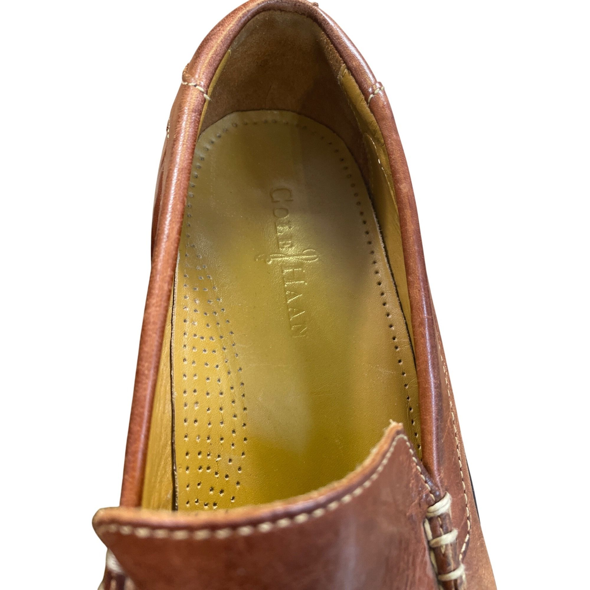 Cole Haan Cole Haan Mens Brown Leather Slip-On Loafers Dress Shoes Siz Size US 9.5 / EU 42-43 - 9 Thumbnail