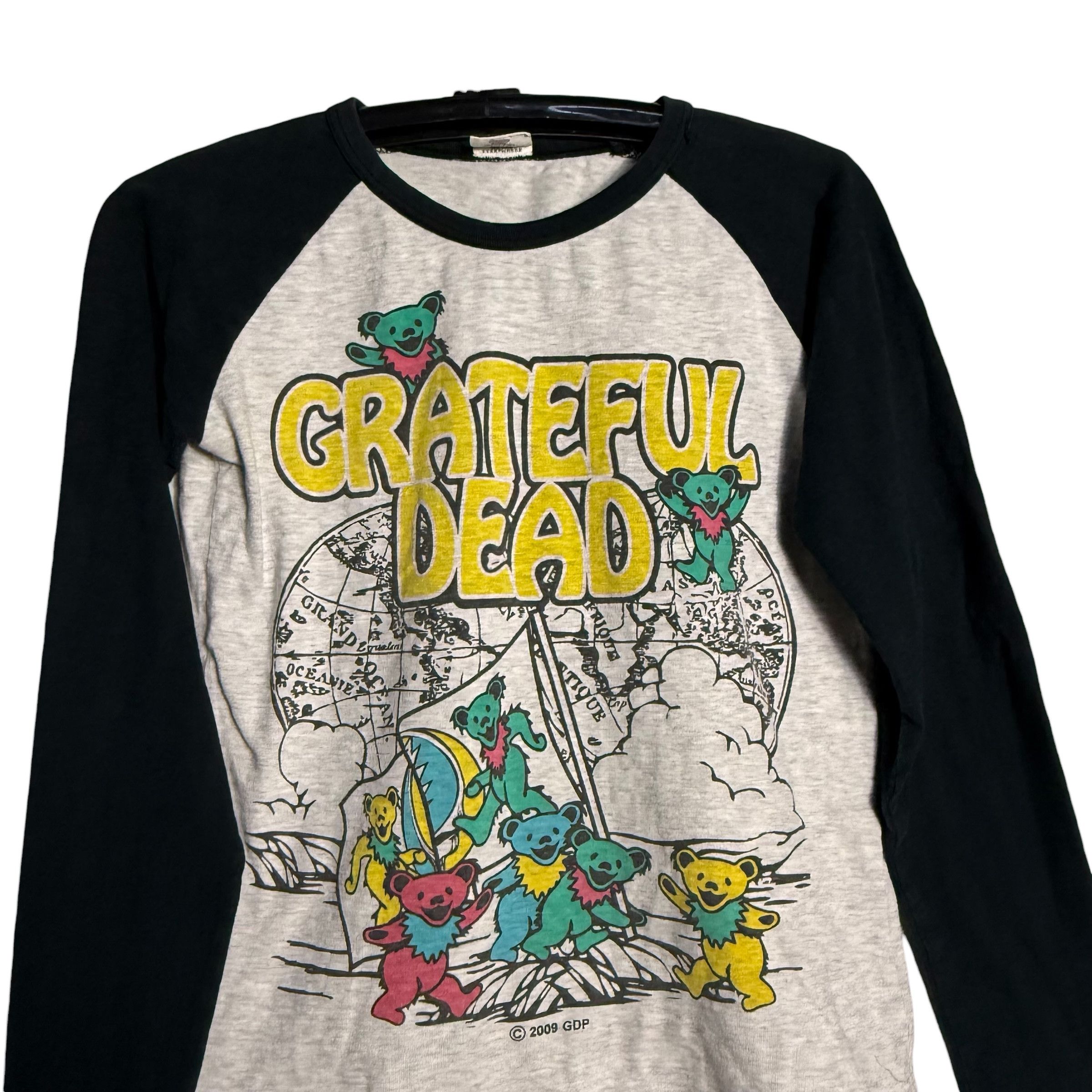 Grateful Dead 🔥RARE🔥Grateful Dead OVP 2009 Raglan L/Sleeve T-shirt Size US S / EU 44-46 / 1 - 2 Thumbnail