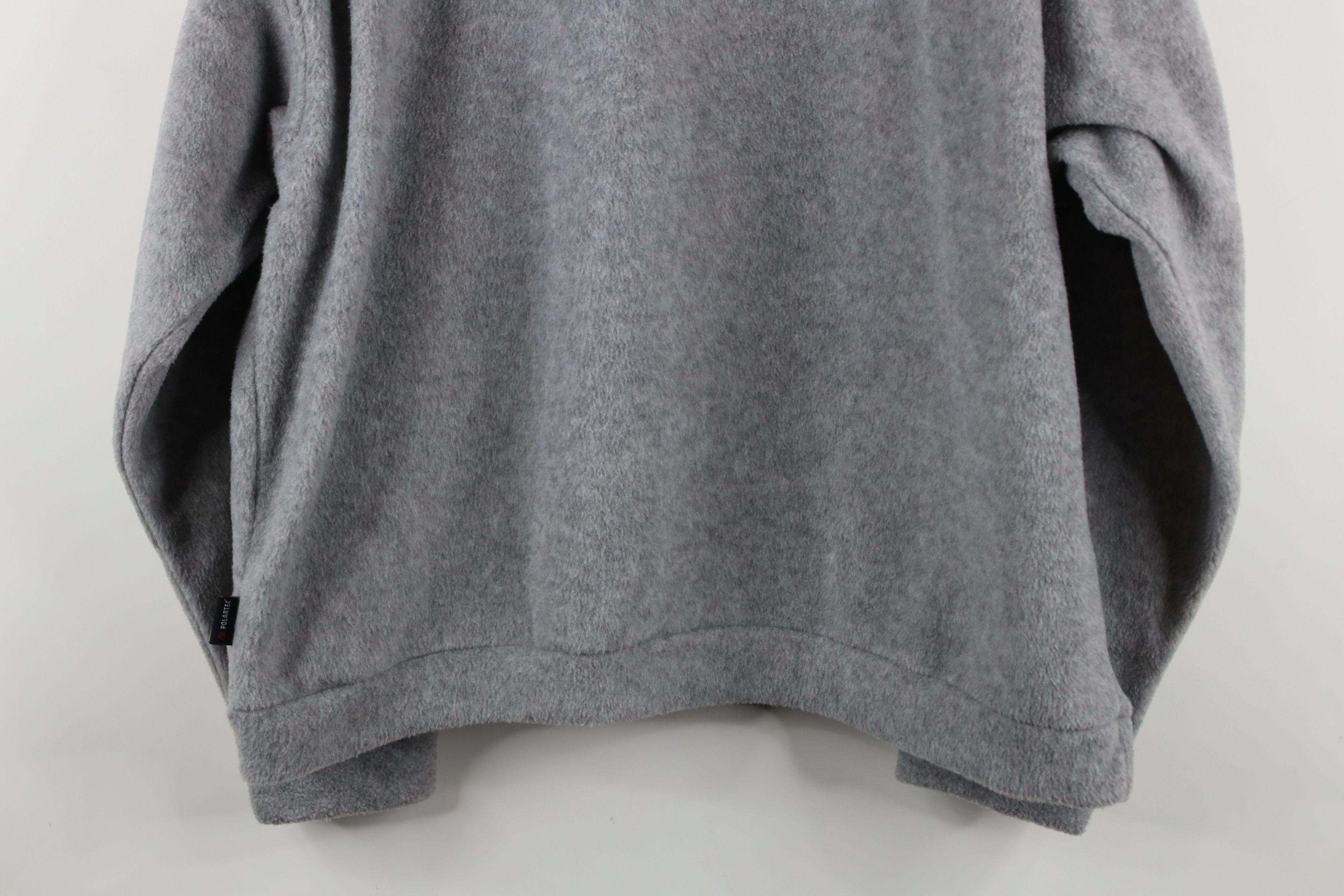 Vintage Vintage 90s Streetwear Fleece Thick Sweater Gray USA Size US XL / EU 56 / 4 - 13 Thumbnail