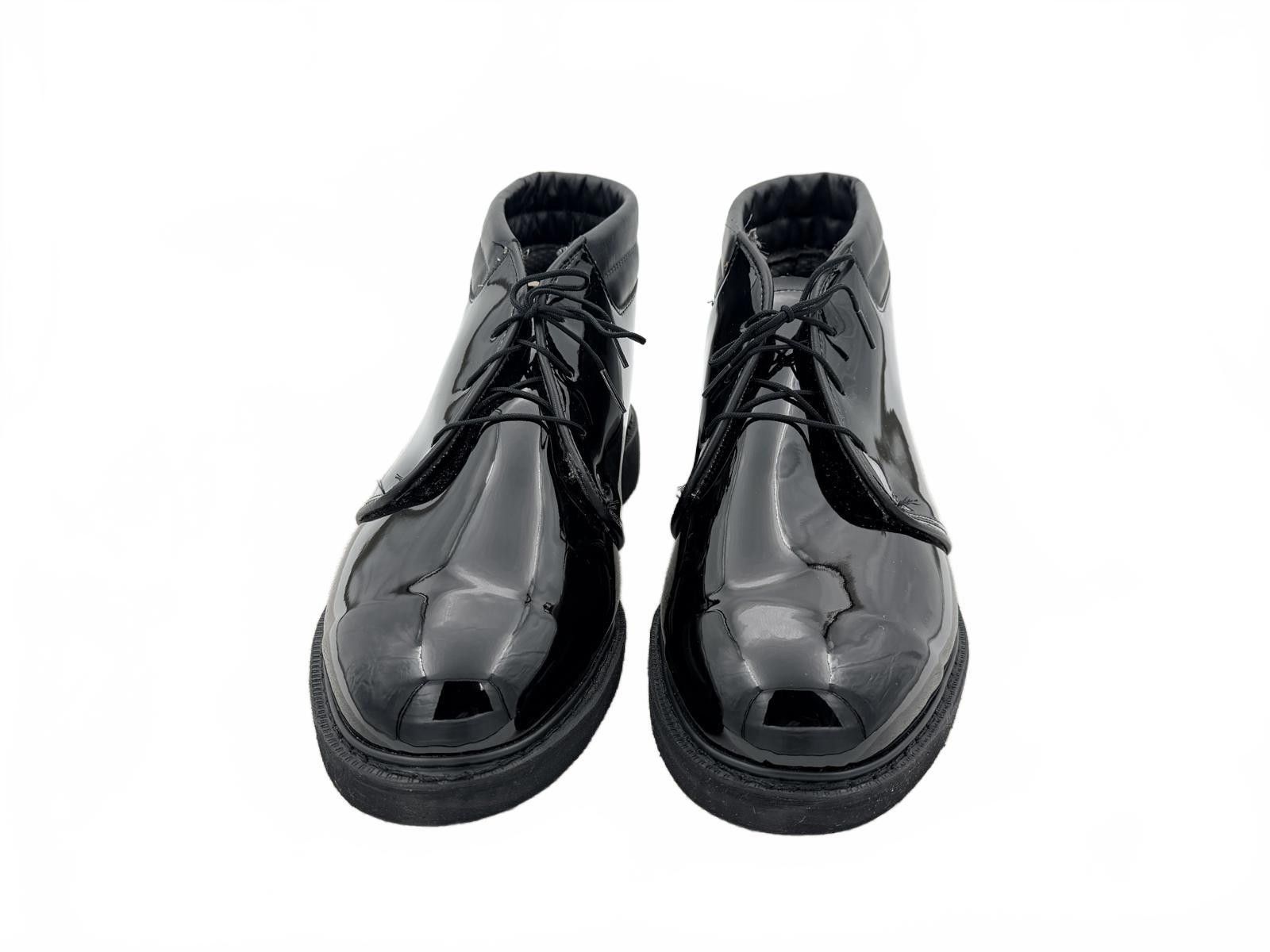 Bates Hats Bates Corfam Patent Leather Chukka Boots Size 12 3E E00053 Size US 12 / EU 45 - 3 Thumbnail