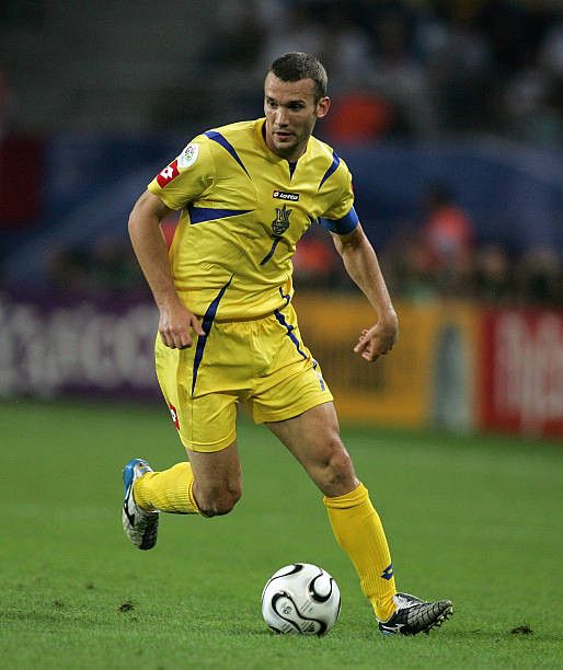 Lotto Sport Ukraine home 2006 andriy shevchenko jersey football Size US L / EU 52-54 / 3 - 13 Thumbnail