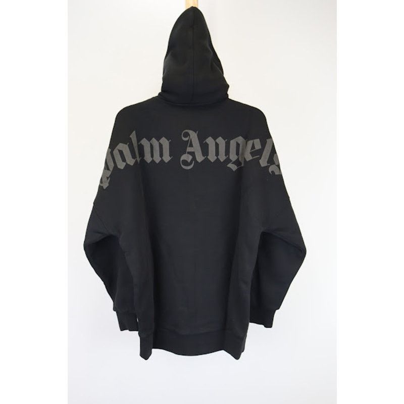 Palm Angels o1rshd1 Classic Logo Over Hoody in Black Size US S / EU 44-46 / 1 - 9 Thumbnail
