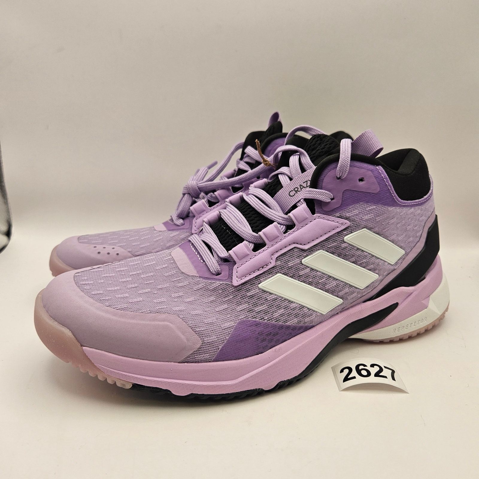 Adidas ADIDAS WOMEN'S 7.5 CRAZYFLIGHT 6 MID PURPLE INDOOR VOLLEYBAL Size US 7.5 / IT 37.5 - 1 Thumbnail