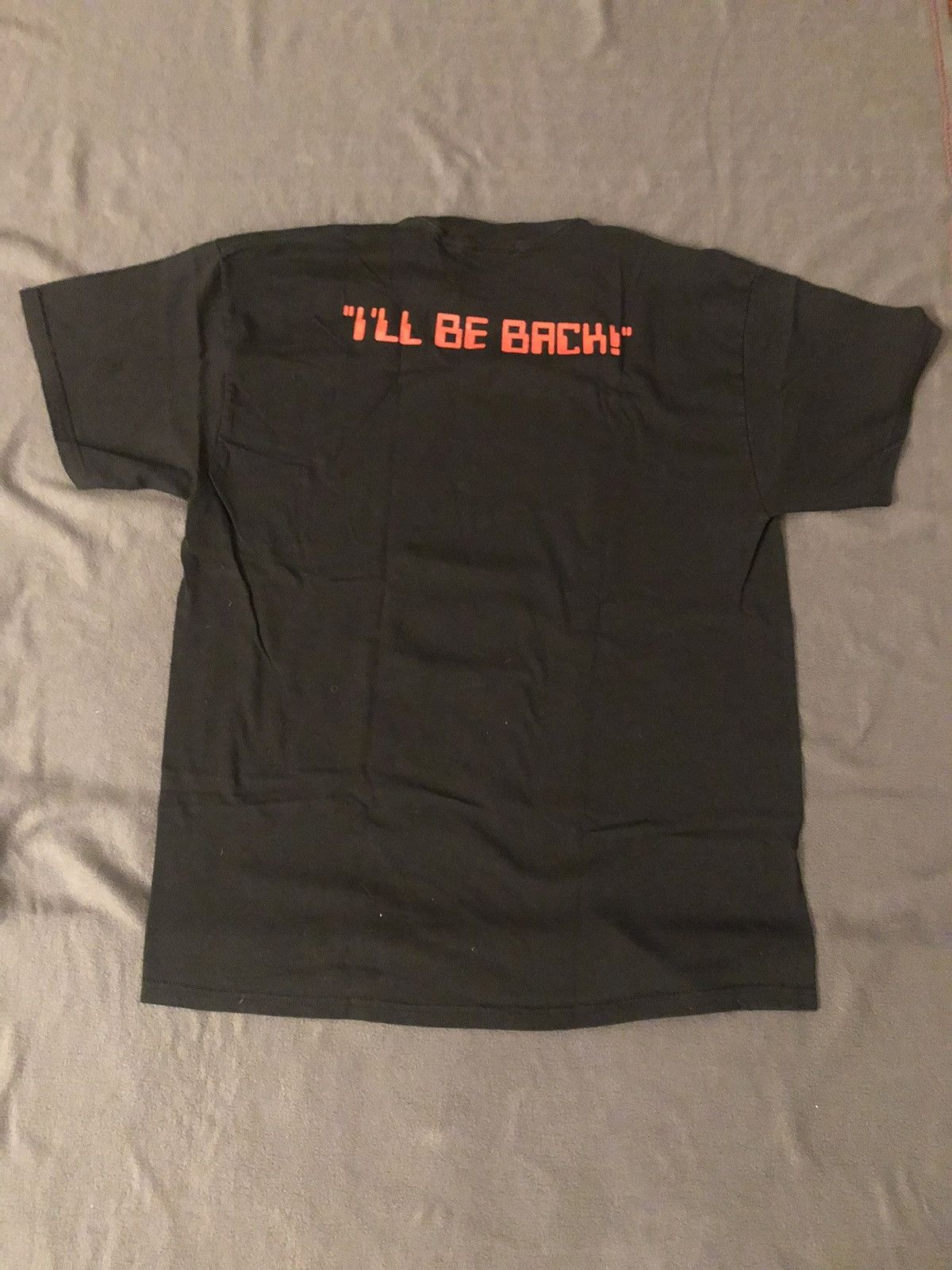 Vintage rare vintage Terminator Arnold Schwarzenegger movie t shirt Size US XL / EU 56 / 4 - 6 Thumbnail