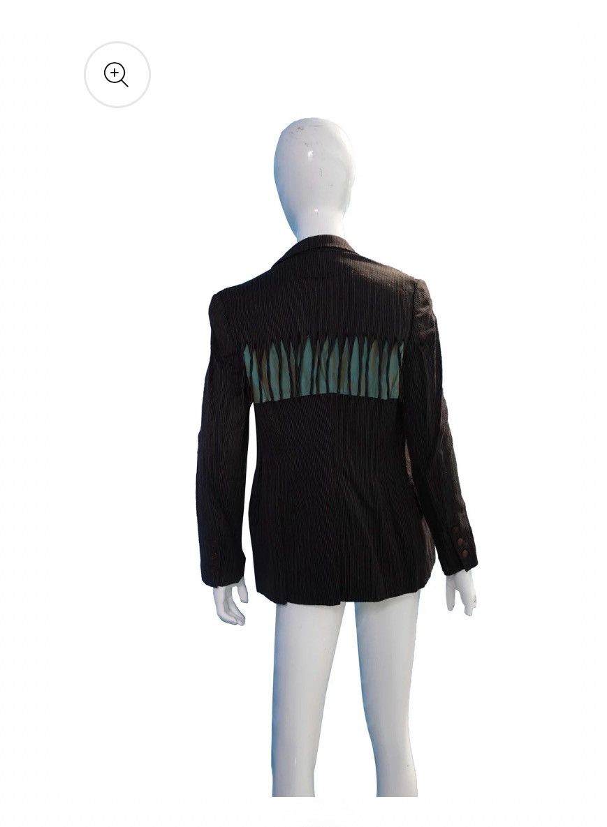 Jean Paul Gaultier 1980s Slashed Fringe Blazer Size S / US 4 / IT 40 - 2 Thumbnail