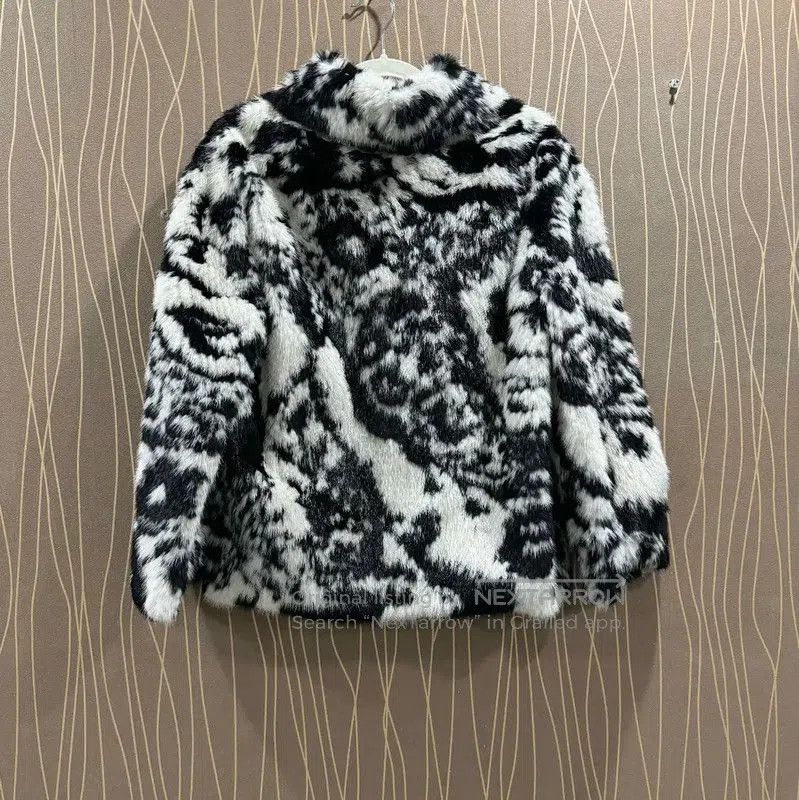 Dior Dior White Animal Print Women's Jacket . Size S / US 4 / IT 40 - 2 Thumbnail