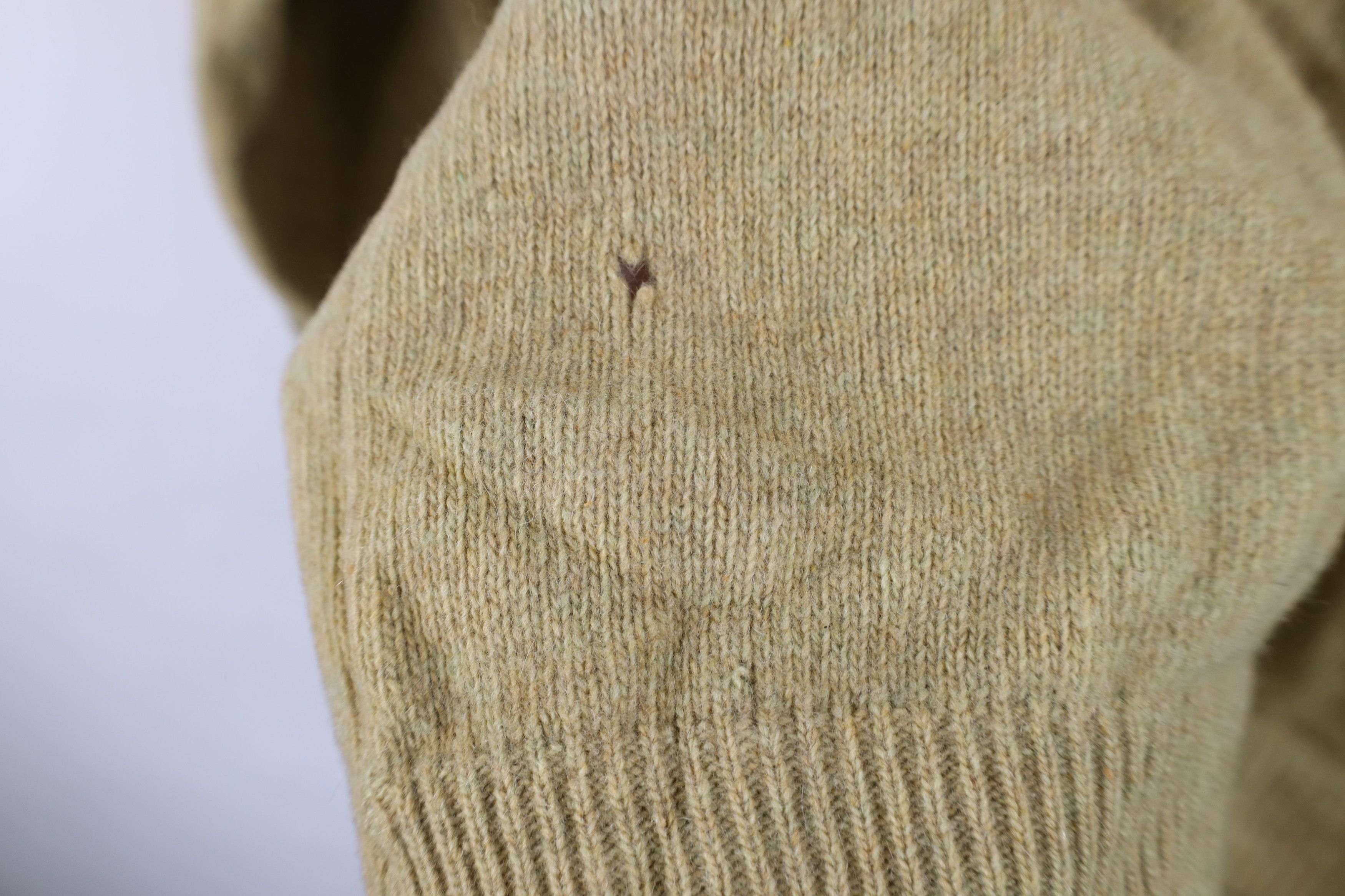 Vintage Vintage 50s Streetwear Blank Wool Knit Cardigan Sweater USA Size US M / EU 48-50 / 2 - 13 Thumbnail