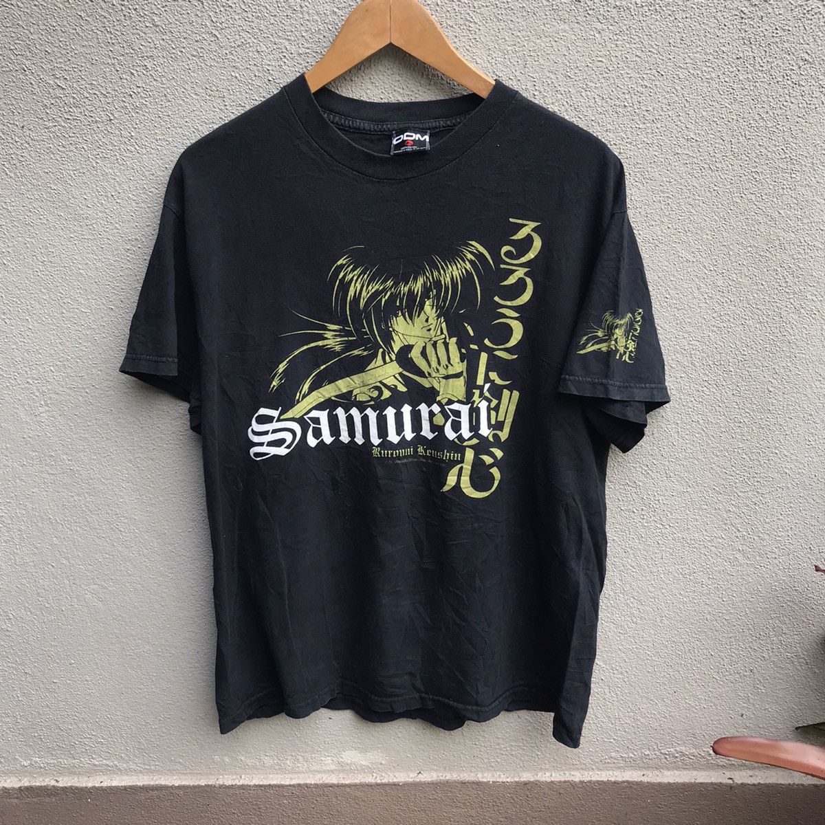Anime Vintage RUROUNI KENSHIN samurai x anime tee manga Size US L / EU 52-54 / 3 - 1 Thumbnail
