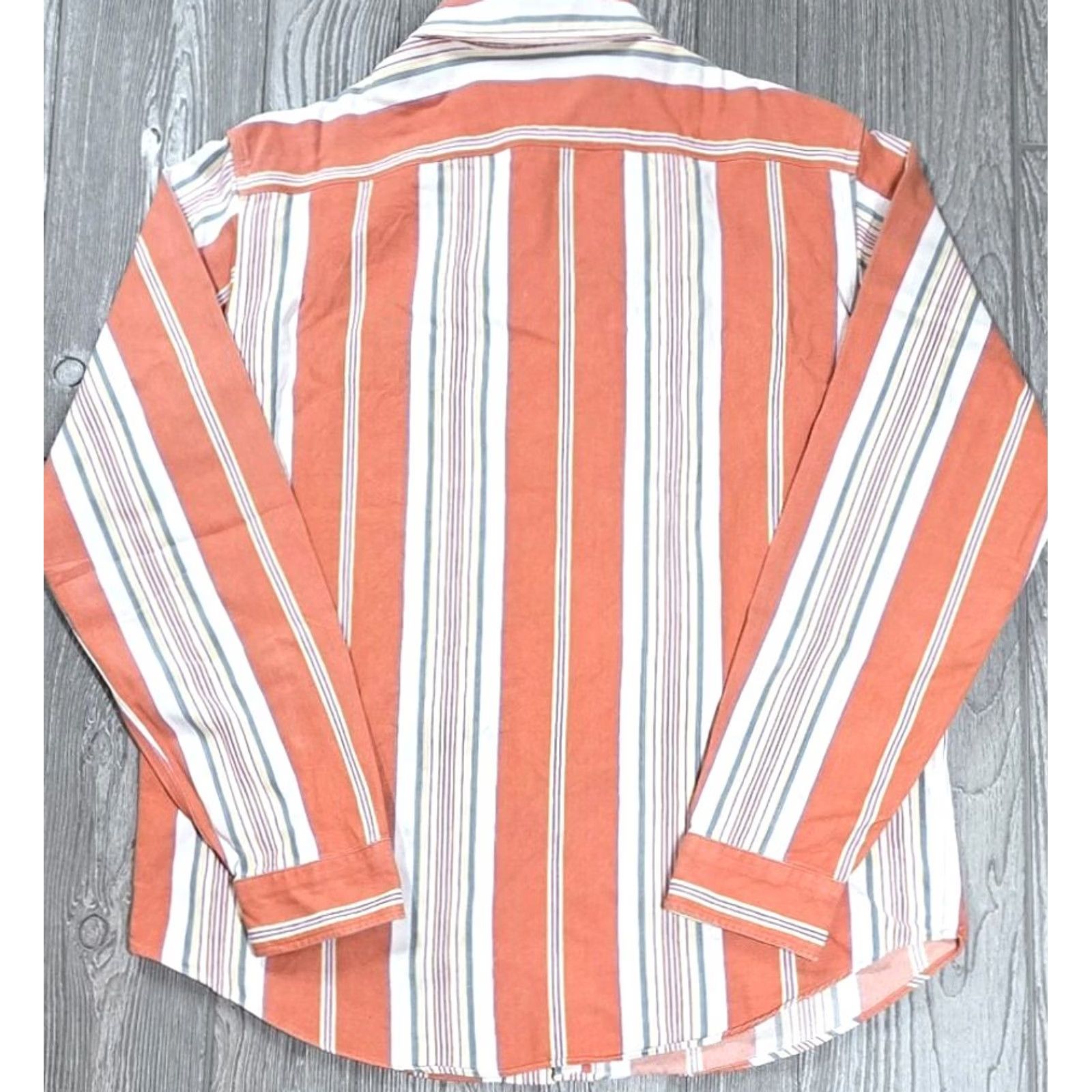 Ralph Lauren VINTAGE Polo Ralph Lauren Men Shirt Denim Navajo Stripe Orange Sz L Kang Size US L / EU 52-54 / 3 - 7 Thumbnail