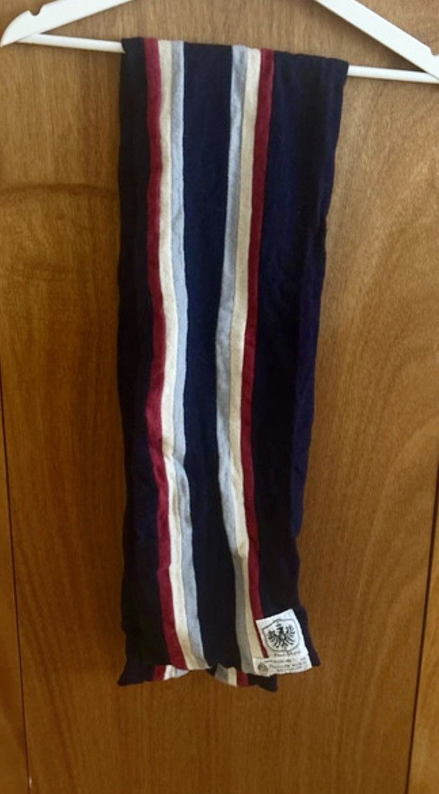 Other Fahlgren Made in England University Stripe Scarf – Ivy Size ONE SIZE - 1 Thumbnail